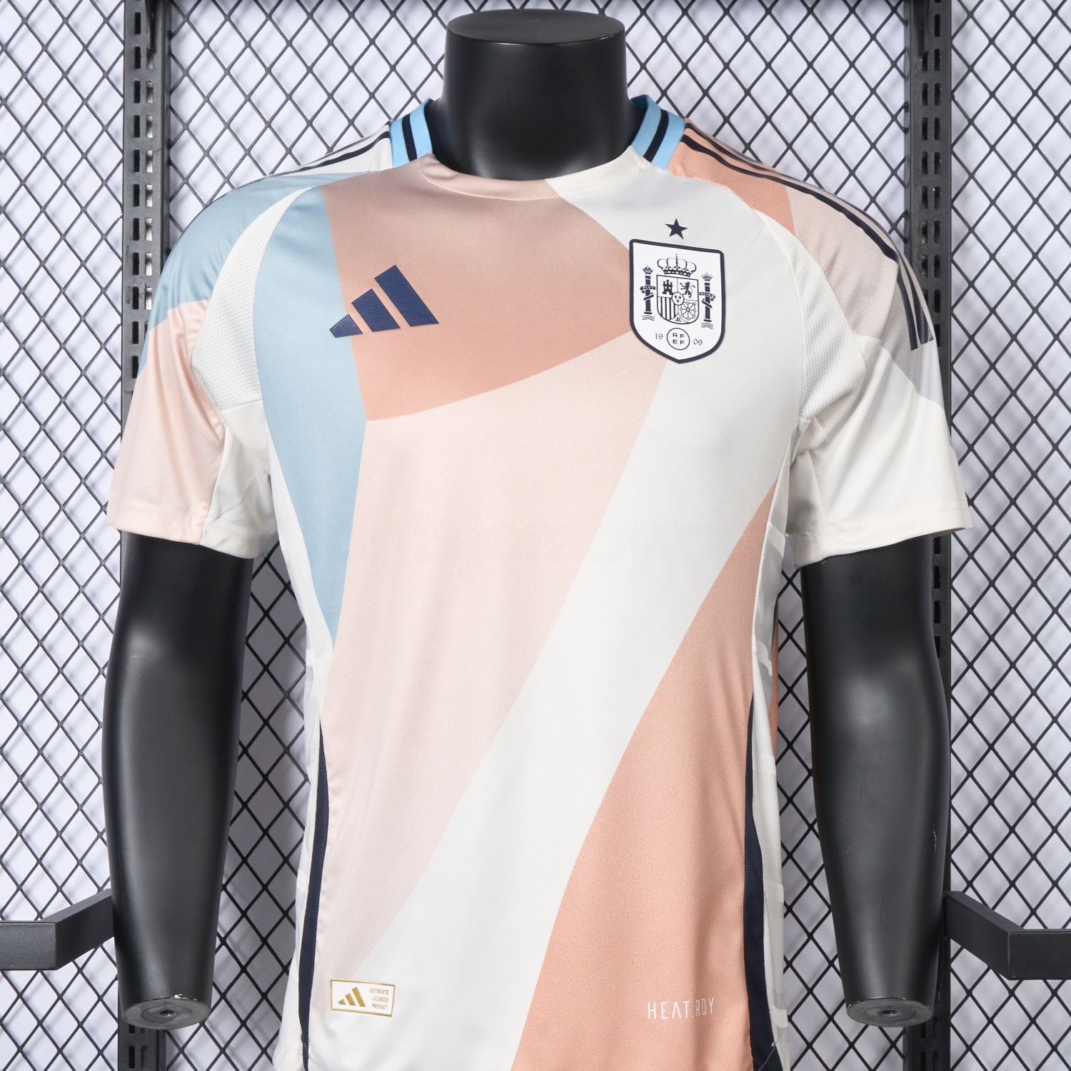 Spain 2025 Women's Team Away Jersey - Men's Player Version - Unitedfutballjersey