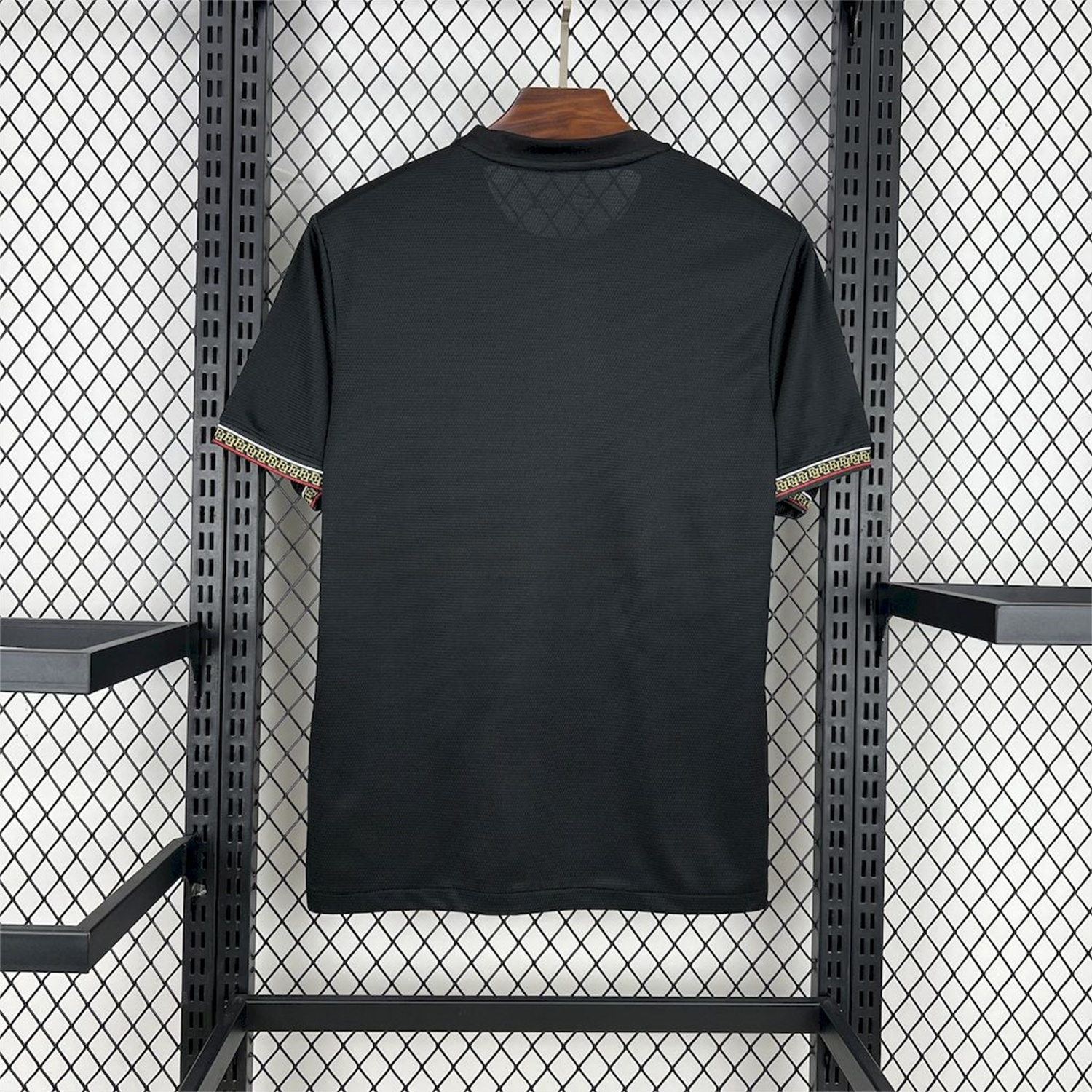 Paris Saint-Germain PSG 25-26 Red White Stripes Black Jersey - Fans Version - Unitedfutballjersey