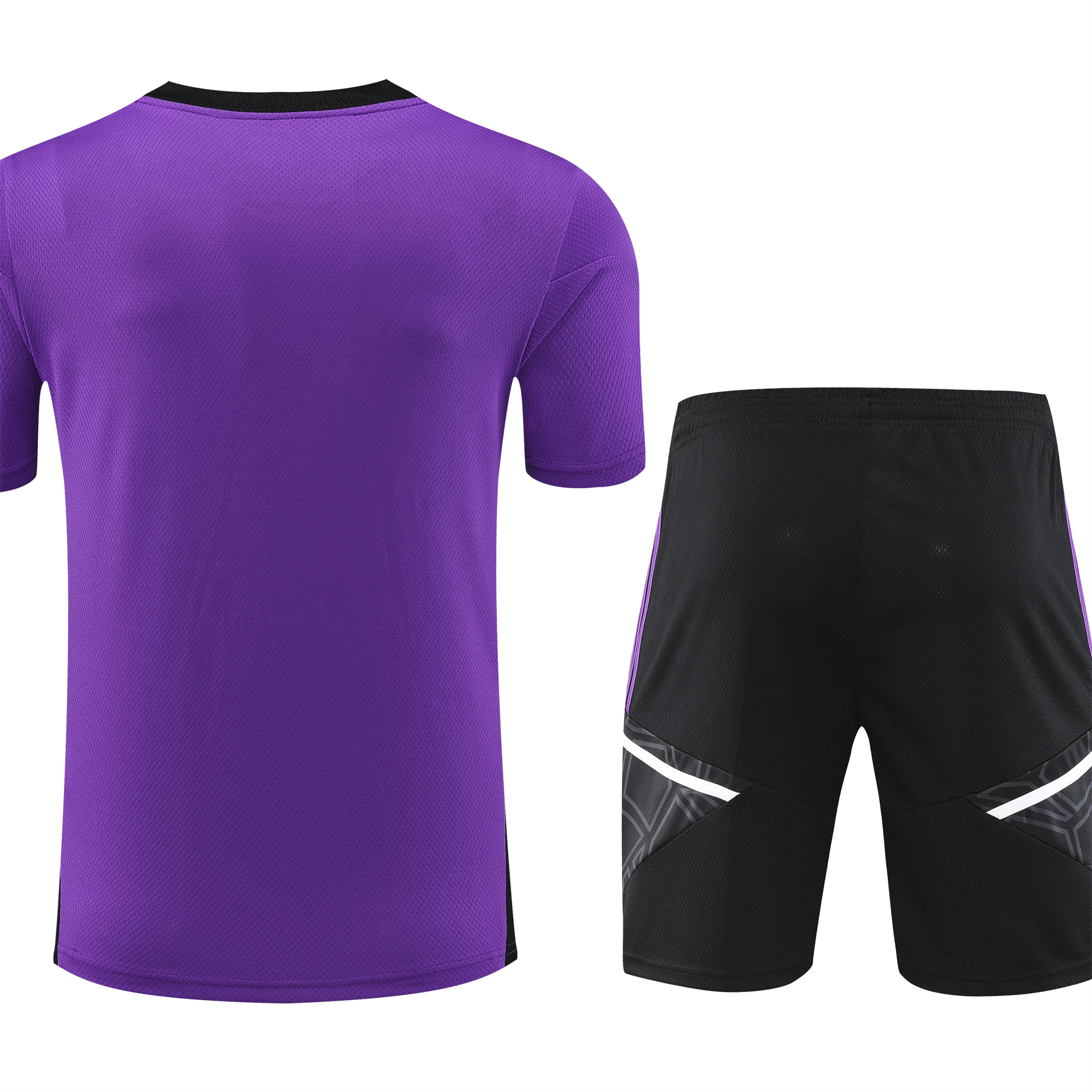 Real Madrid 23-24 Short-Sleeve Training Set - Purple - Unitedfutballjersey