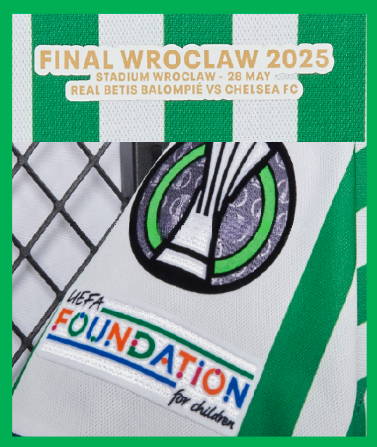 Real Betis 2025 Conference League Final Special Jersey - Fans Version - Unitedfutballjersey