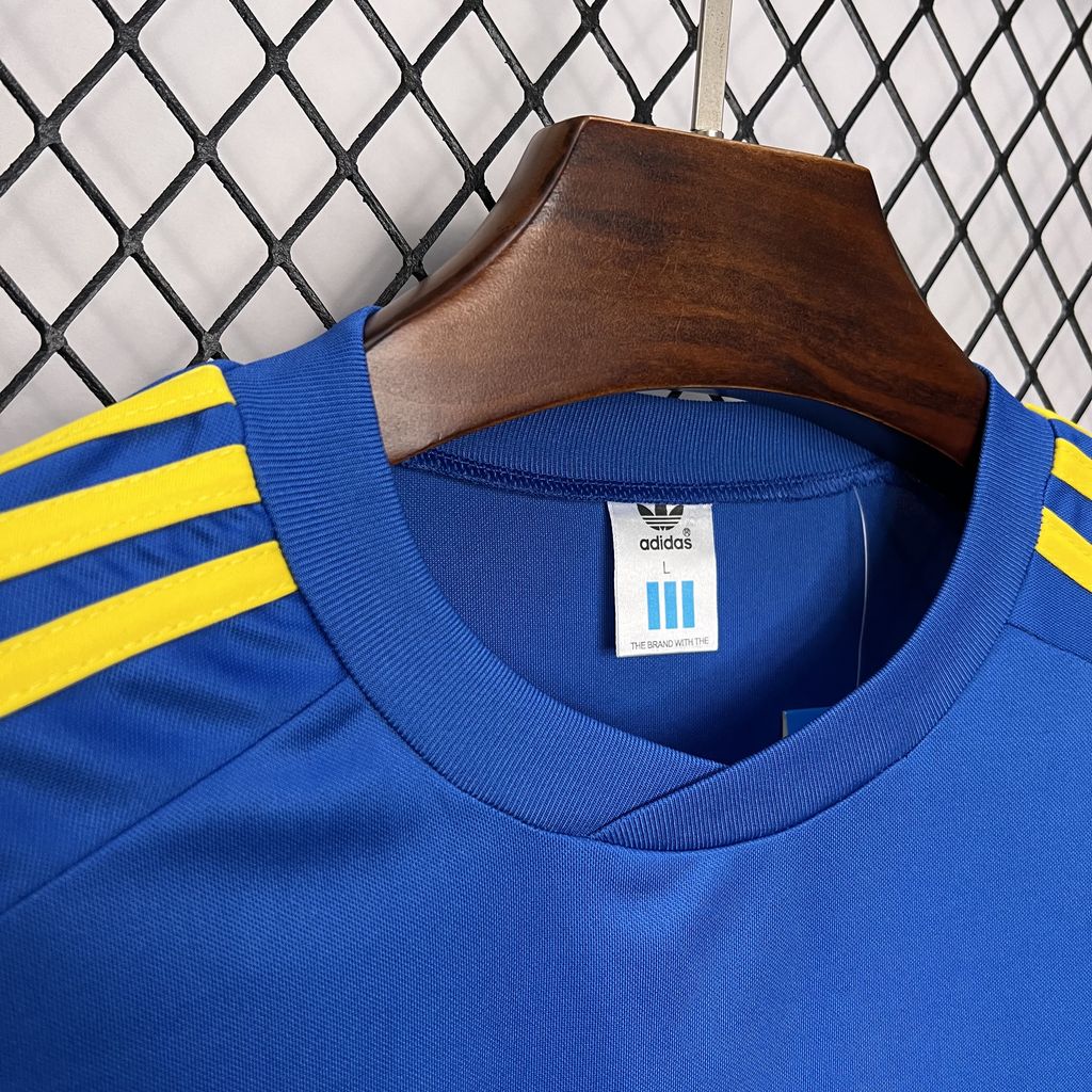 Retro Boca Juniors 1981-82 Home Long Sleeve Jersey - Unitedfutballjersey