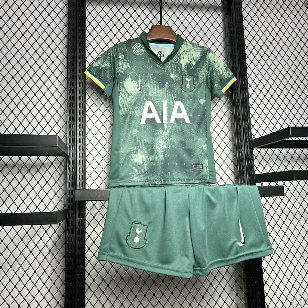 Tottenham Hotspur 24-25 Third Kids Kit - Unitedfutballjersey