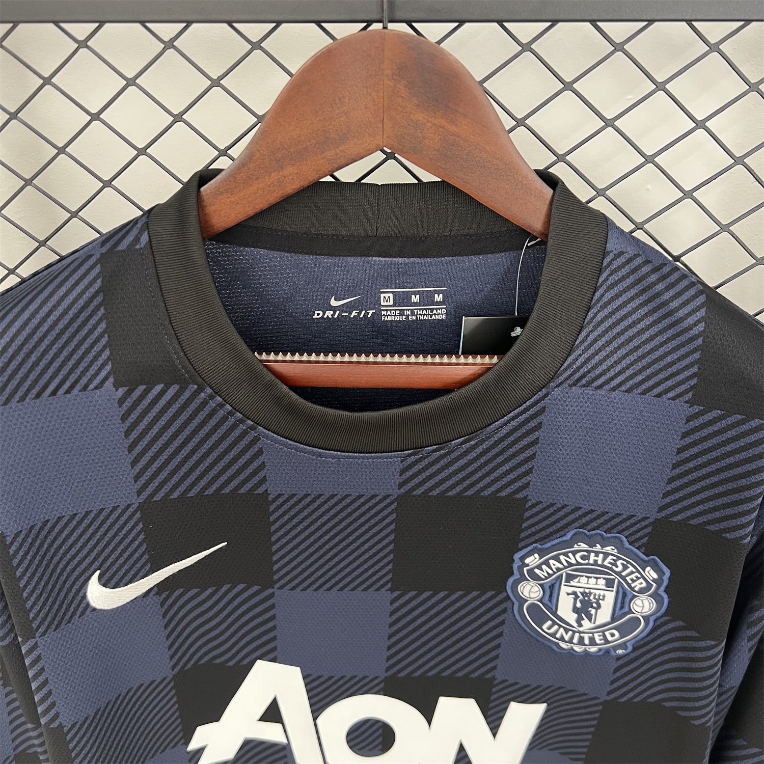 Retro Manchester United 13-14 Away Long Sleeves Jersey - Unitedfutballjersey