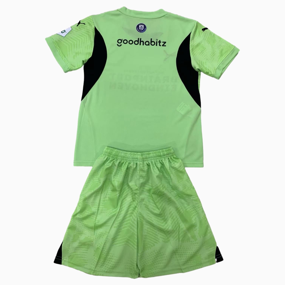 PSV Eindhoven 24-25 Light Green Goalkeeper Men's Adult Jersey Set - Fans Version - Unitedfutballjersey