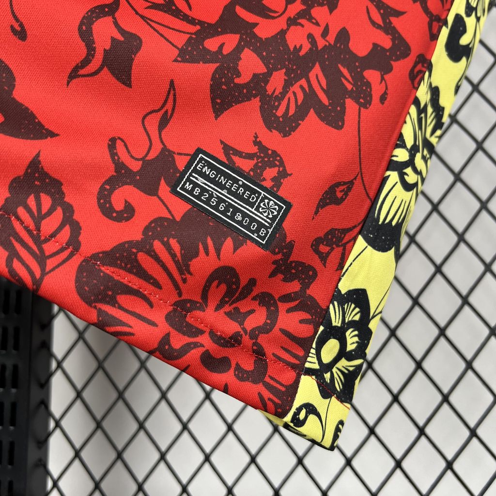 Portugal 2024-25 Red Flower Special Edition Jersey - Fans Version - Unitedfutballjersey