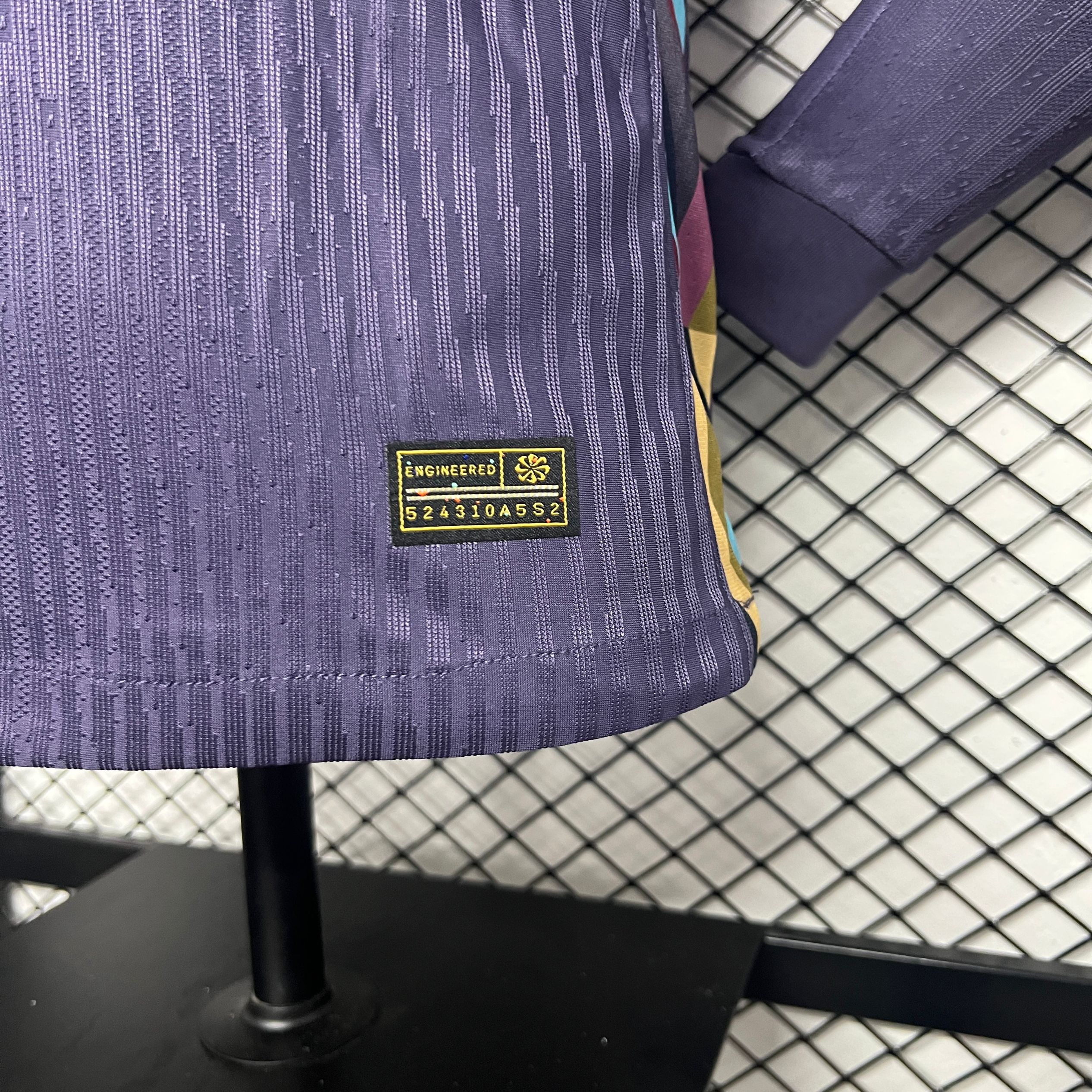 England 2024 Away Long Sleeve Jersey - Player Version - Unitedfutballjersey