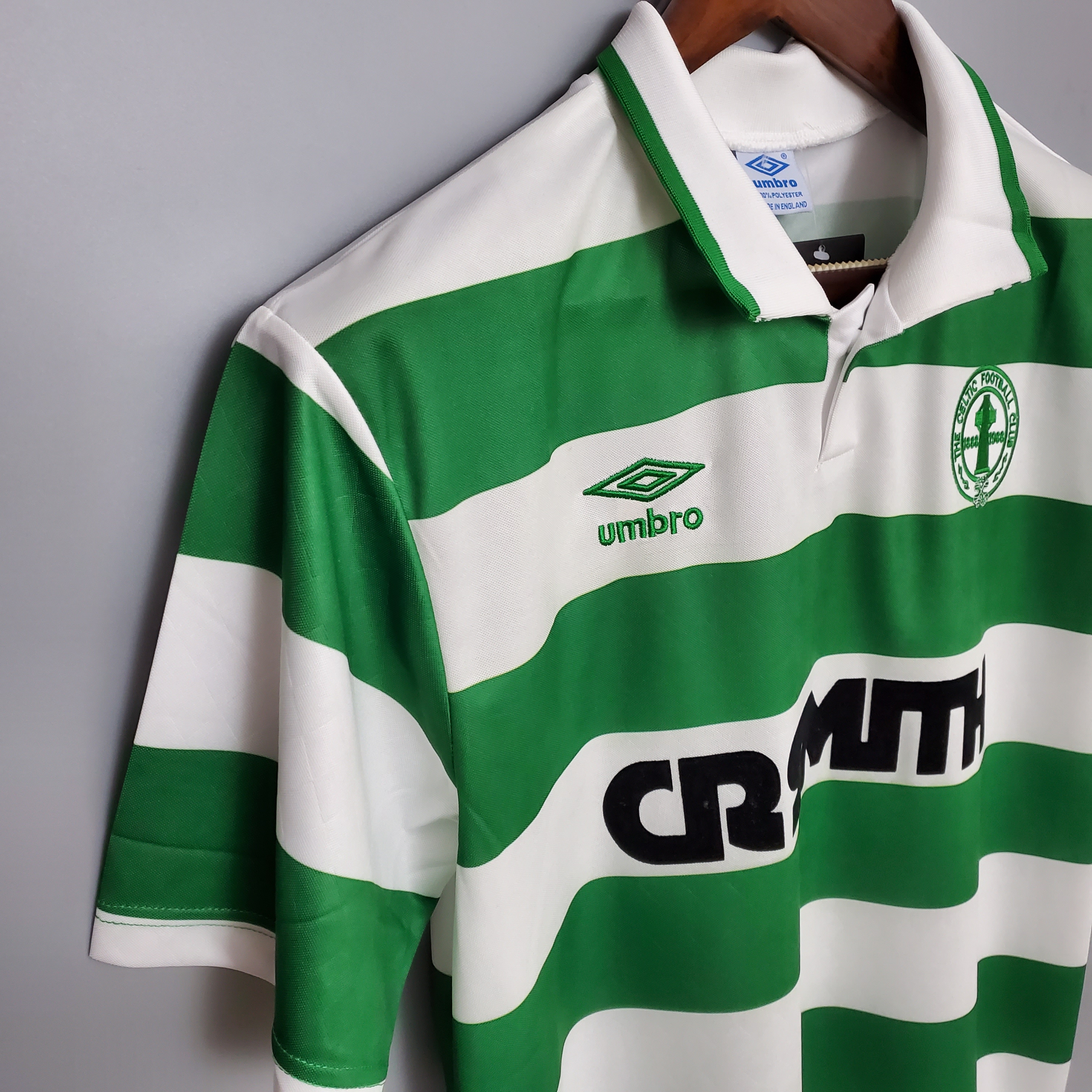 Retro Celtic 1989-91 Home Stadium Jersey - Unitedfutballjersey
