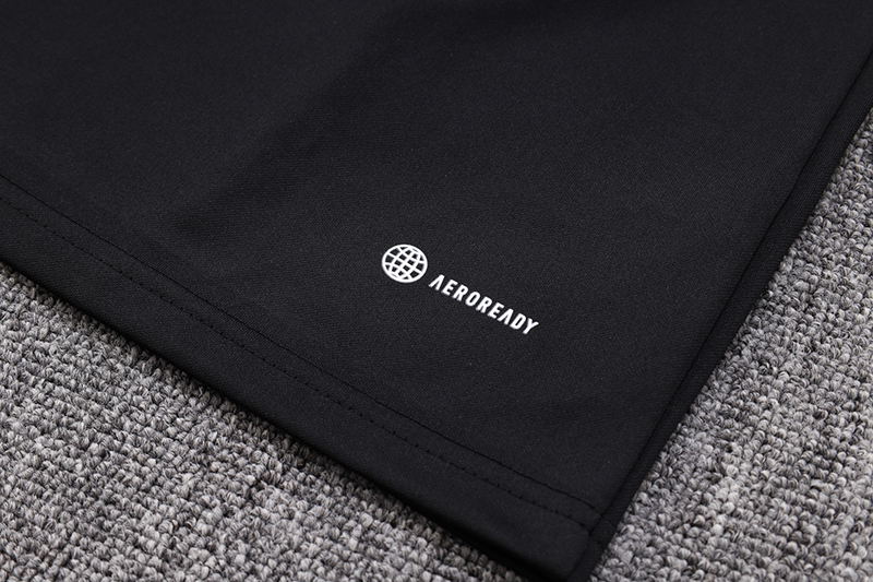 Manchester United 23-24 Long Sleeve Training Set -Black and Red - Unitedfutballjersey