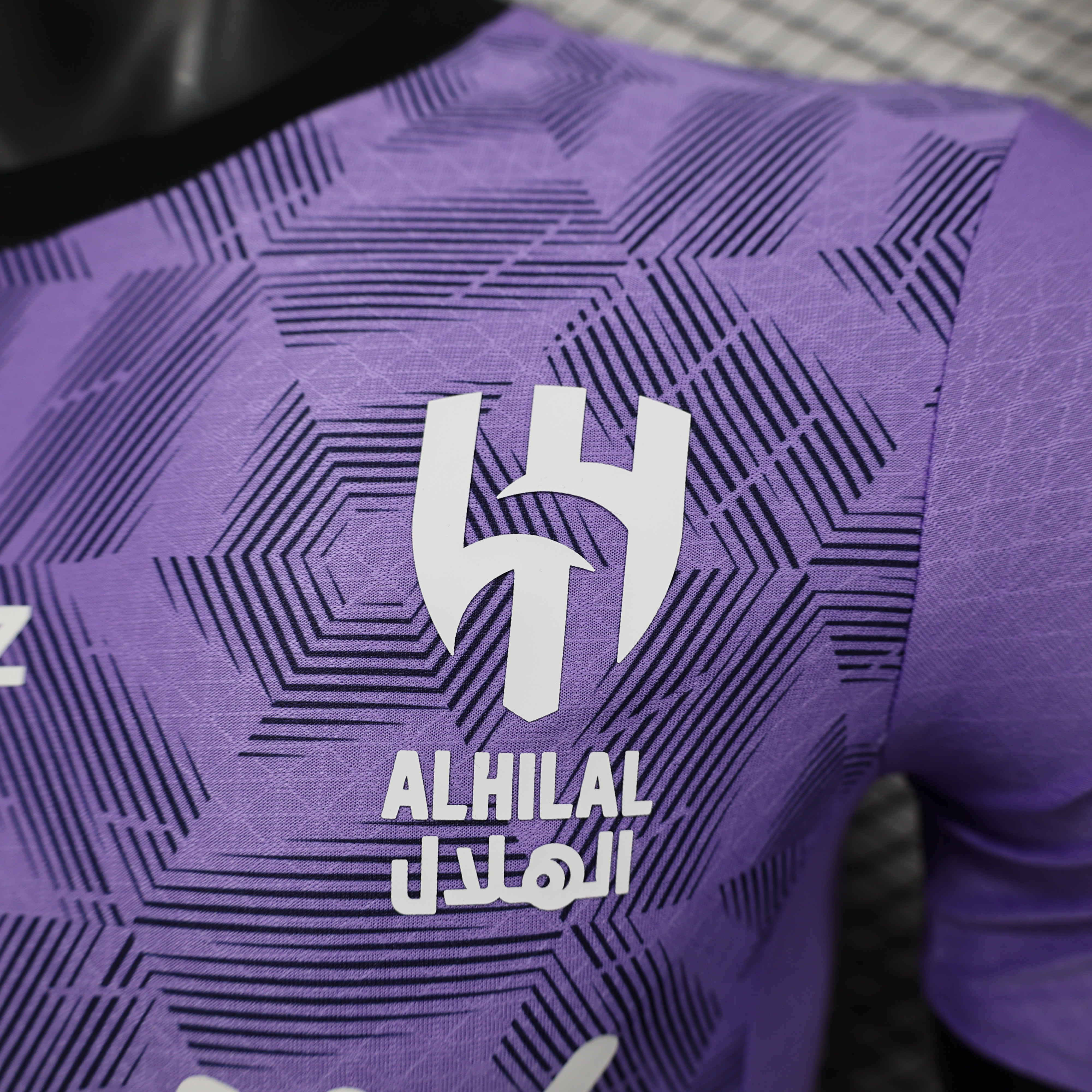 Al Hilal Riyadh Crescent 24-25 Third Jersey With Chest Advertisement - Player Version - Unitedfutballjersey