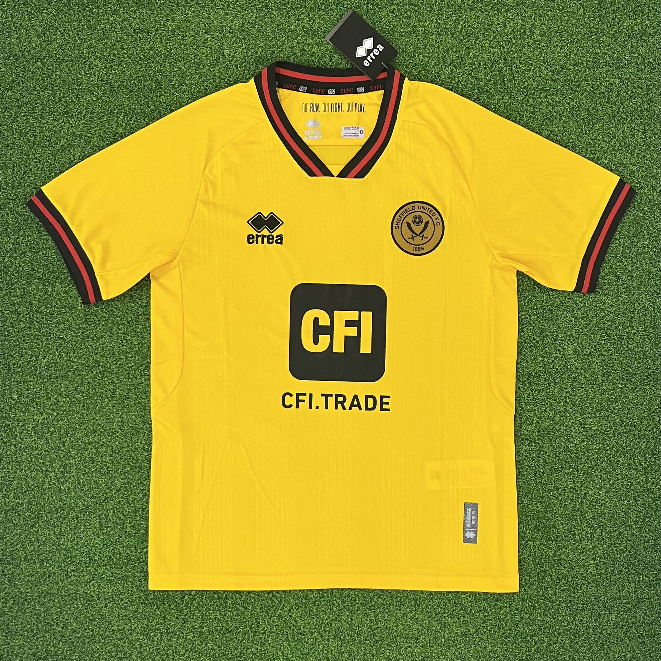 Sheffield United 23-24 Away Stadium Jersey - Fans Version - Unitedfutballjersey