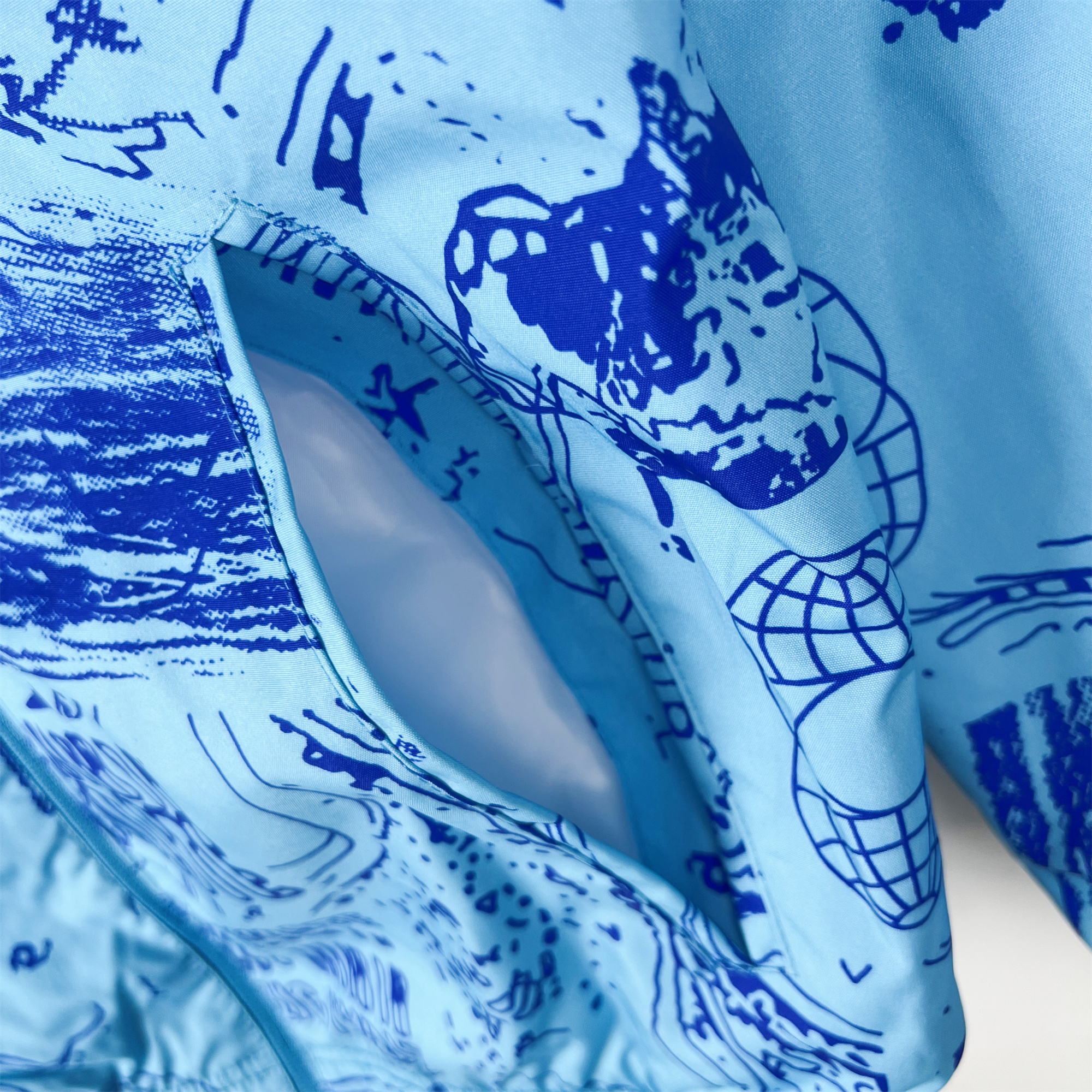 INT M.A.M 23-24 Double Sided Windbreaker - Blue - Unitedfutballjersey