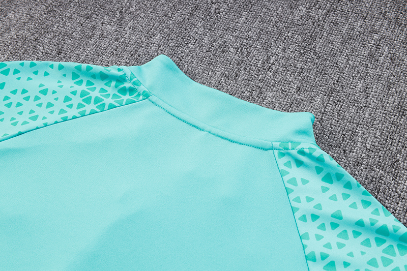 Marseille 23-24 Long Sleeve Training Set -Light Blue - Unitedfutballjersey