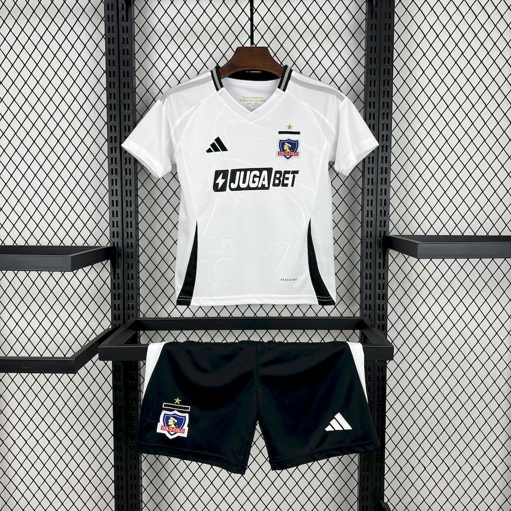 Colo Colo 2025 Home Kids Kit - Unitedfutballjersey