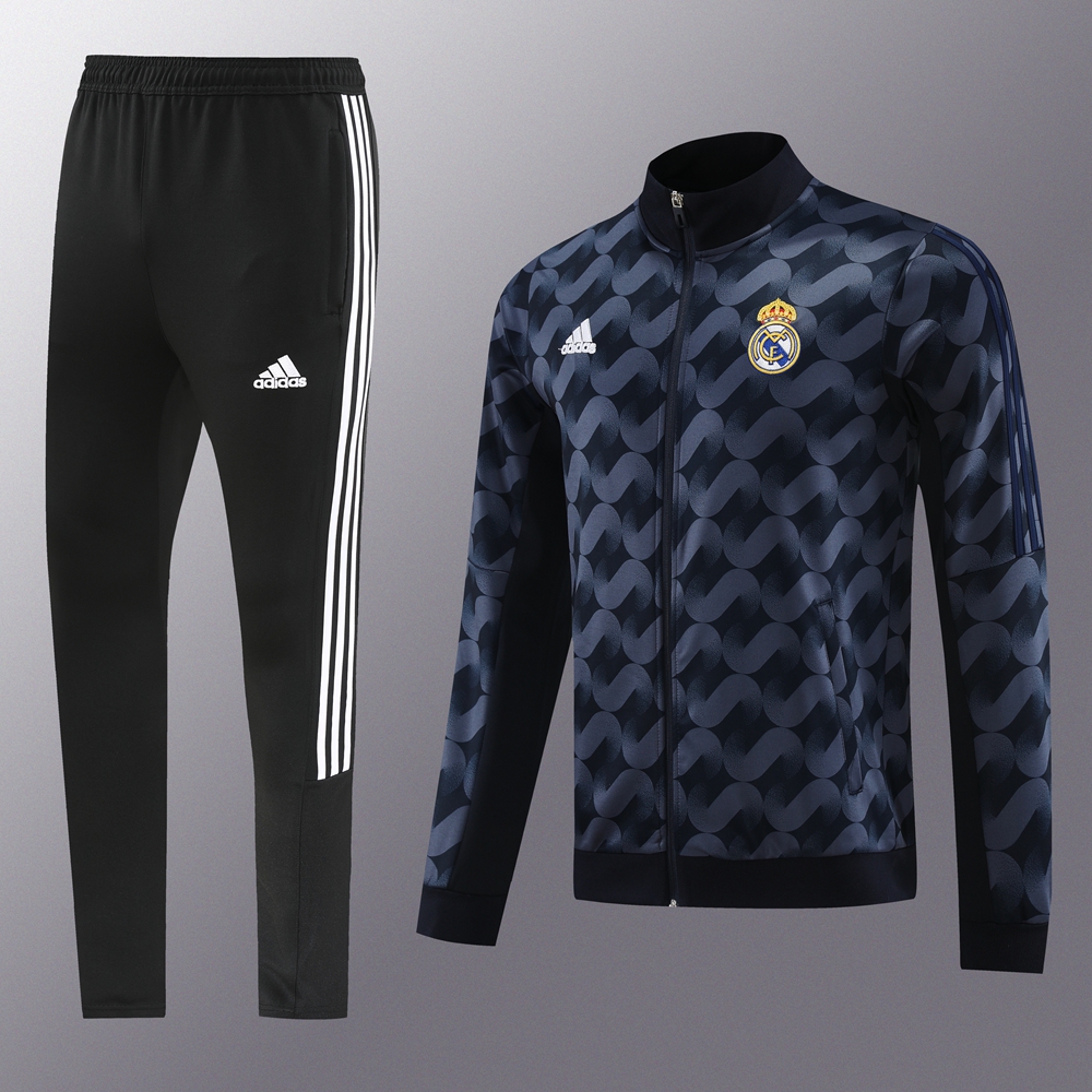 Real Madrid 23-24 Jacket Training Tracksuit - Blue - Unitedfutballjersey