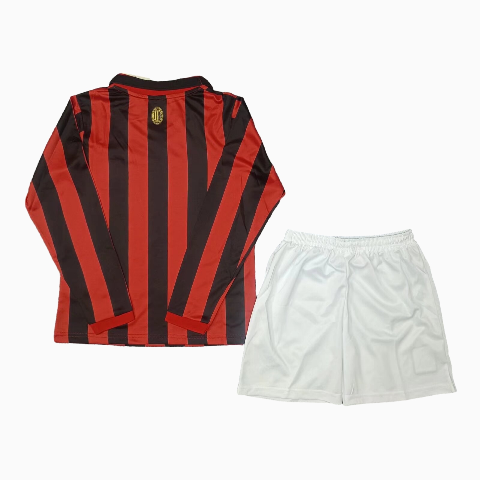 AC Milan 24-25 125th Anniversary Home Long Sleeves Kids Kit - Unitedfutballjersey
