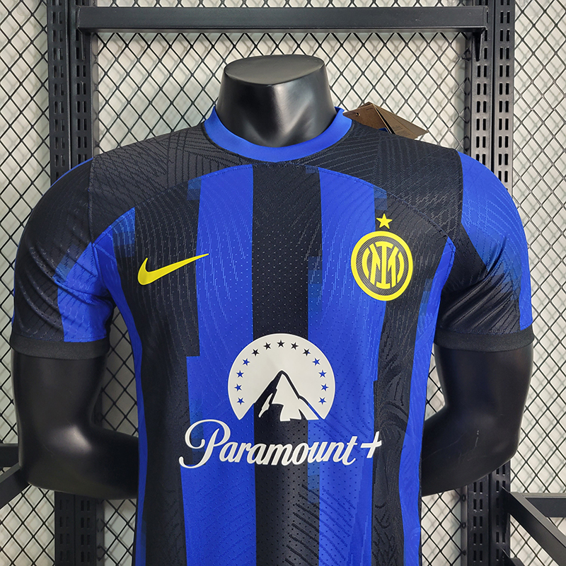 Inter Milan 23-24 Home Stadium Jersey - Player Version - Unitedfutballjersey