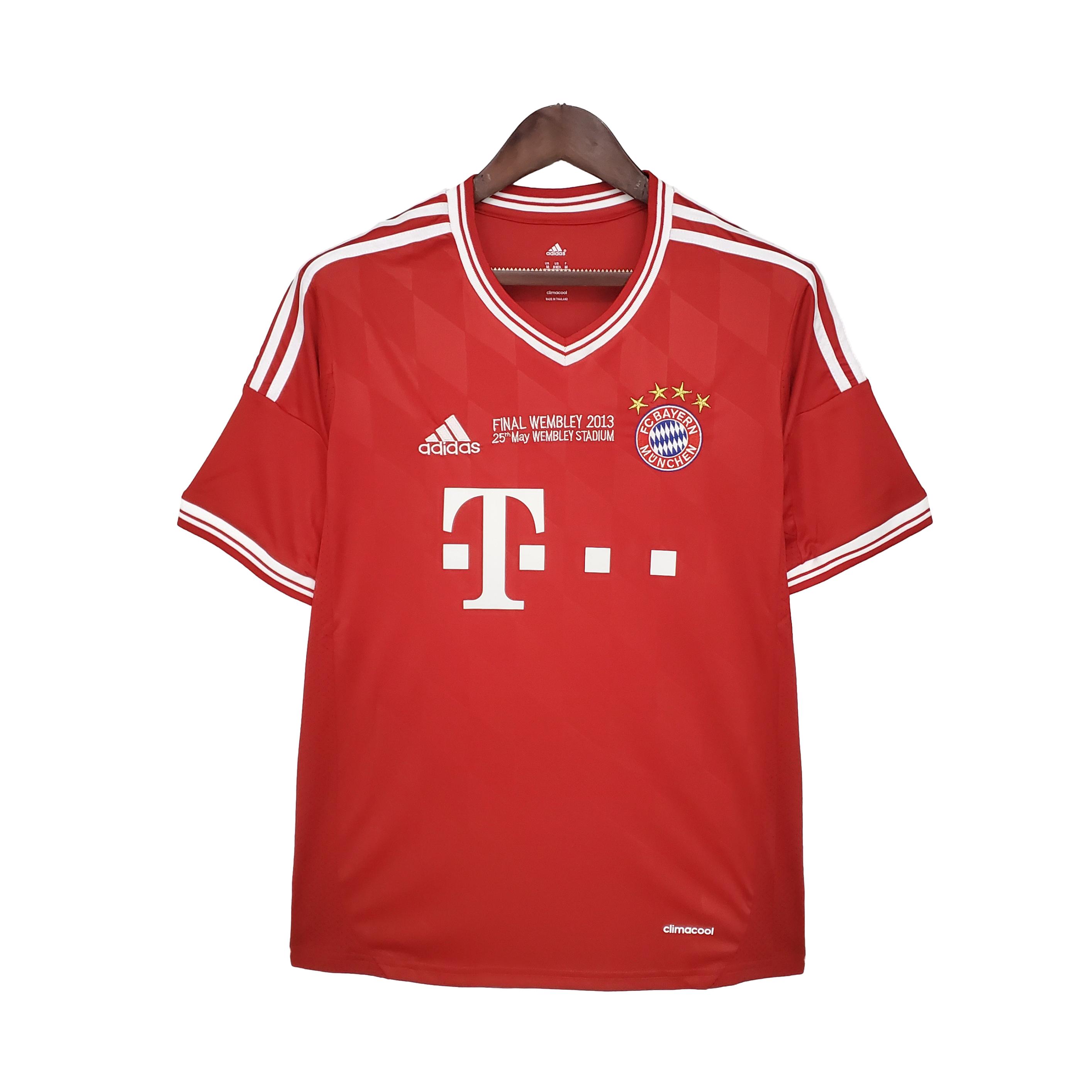 Retro Bayern Munich 13-14 Champions League Final Home Stadium Jersey - Unitedfutballjersey