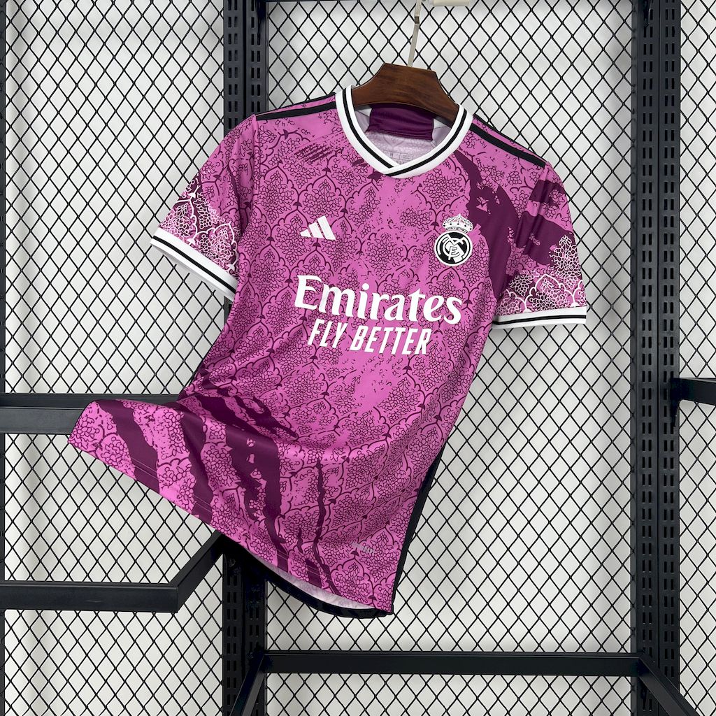 Real Madrid 24-25 Pink & Purple Special Edition Jersey - Unitedfutballjersey