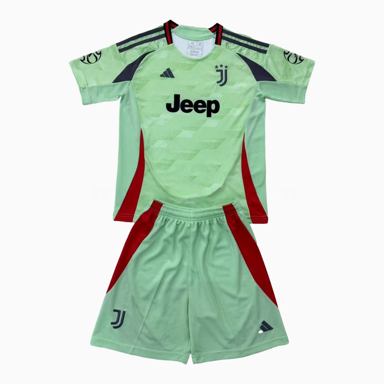 Juventus 24-25 Green Concept Kids Kit - Unitedfutballjersey