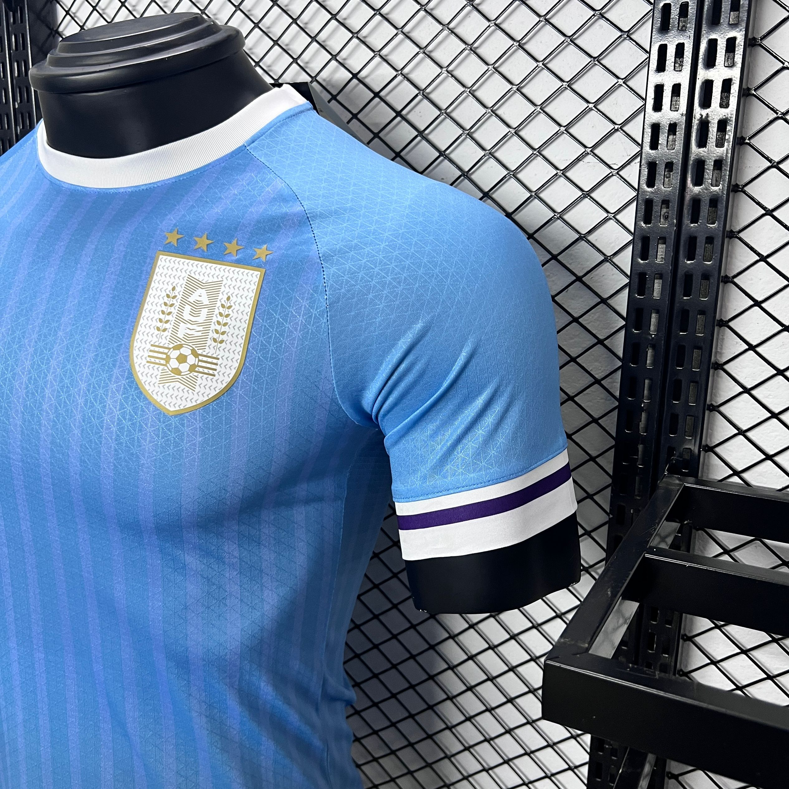 Uruguay 2024 Home Stadium Jersey - Player Version - Unitedfutballjersey