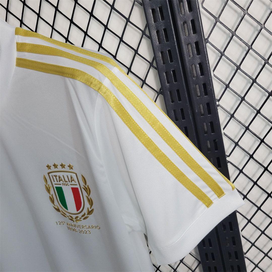 Italy 2023 125th Anniversary Edition Jersey - Fans Version - Unitedfutballjersey