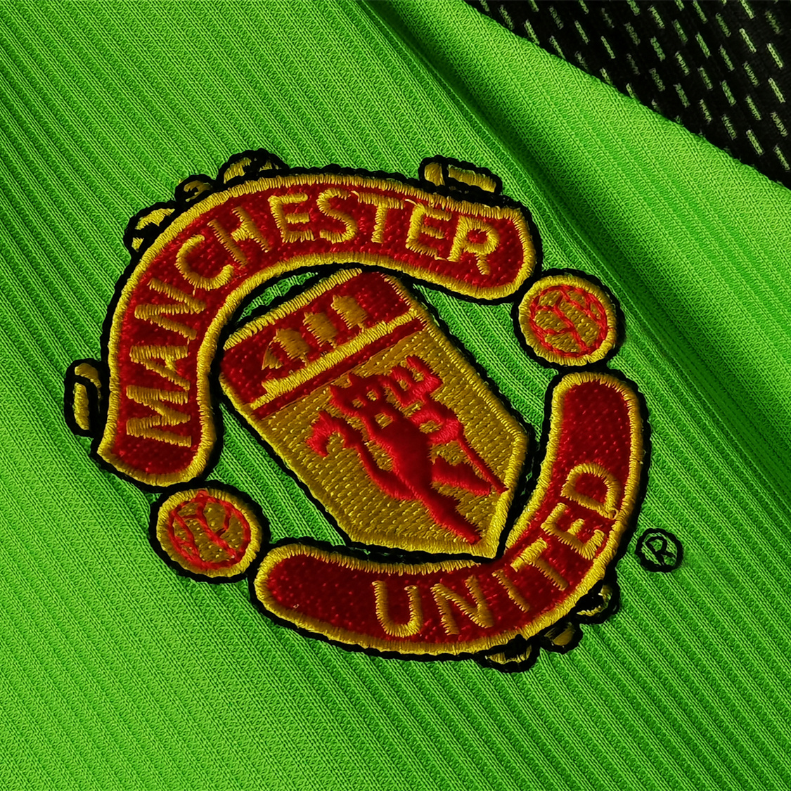 Retro Manchester United 98-99 Green Goalkeeper Long Sleeve Jersey - Unitedfutballjersey