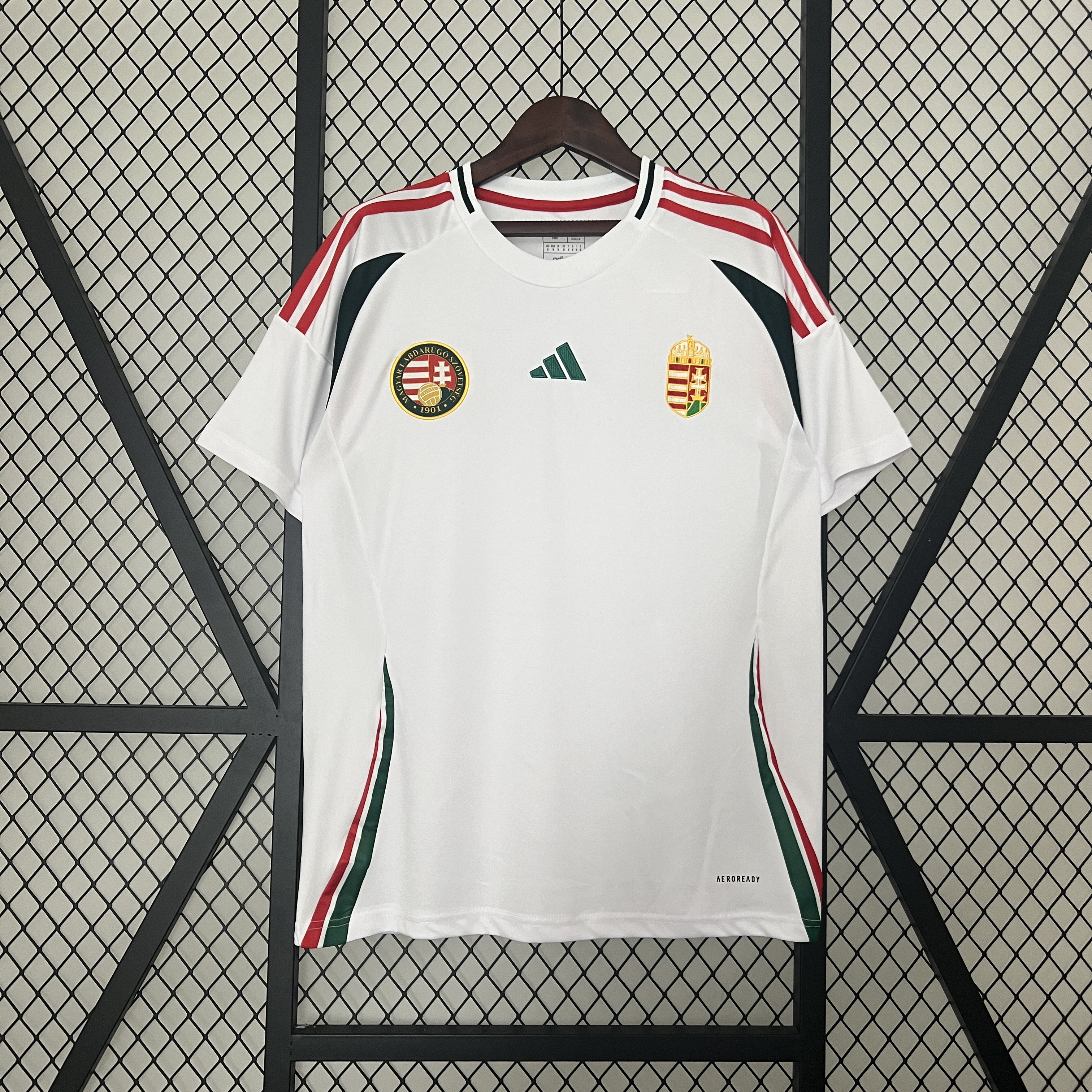 Hungary 2024 Away Stadium Jersey - Fans Version - Unitedfutballjersey