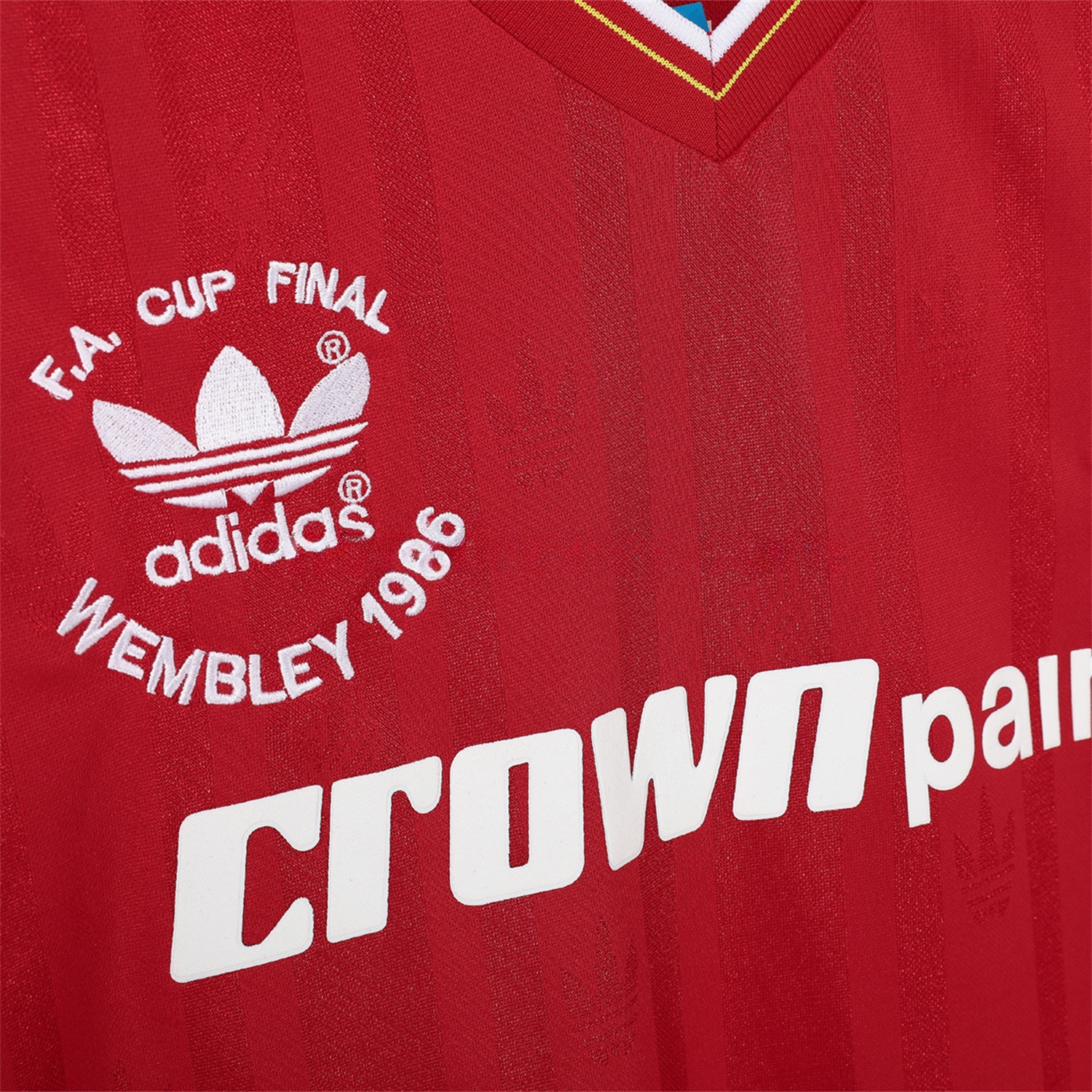 Retro Liver.pool 1985-86 Home Jersey - FA CUP FINAL Version - Unitedfutballjersey