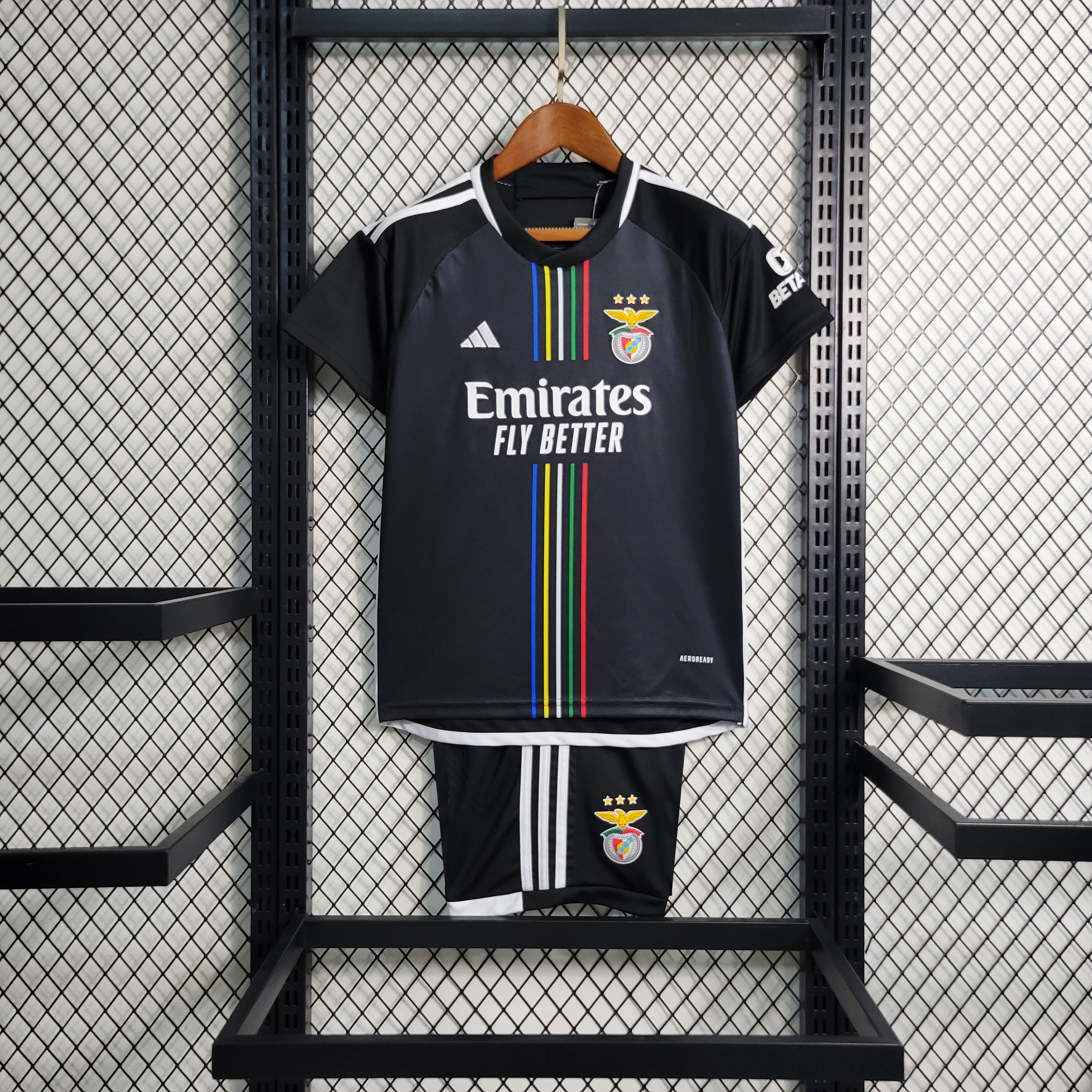 Benfica 23-24 Away Kids Kit - Unitedfutballjersey