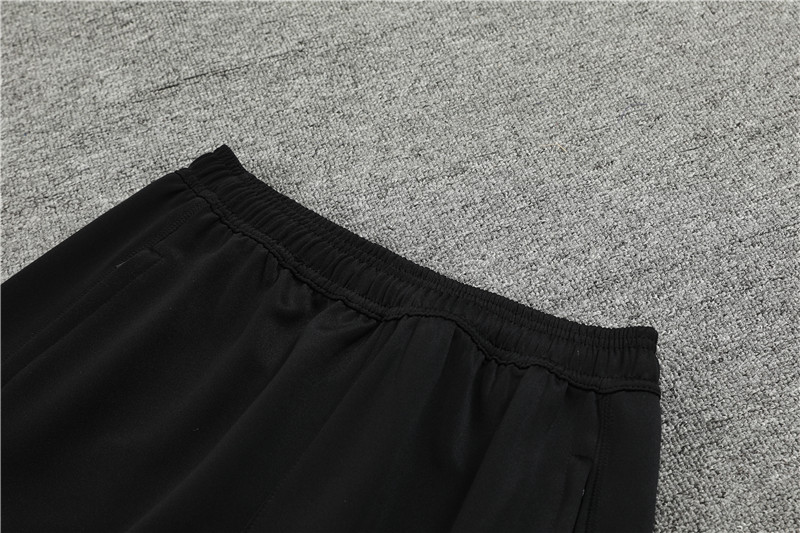 Manchester United 23-24 Jacket Training Tracksuit -White and Black - Unitedfutballjersey