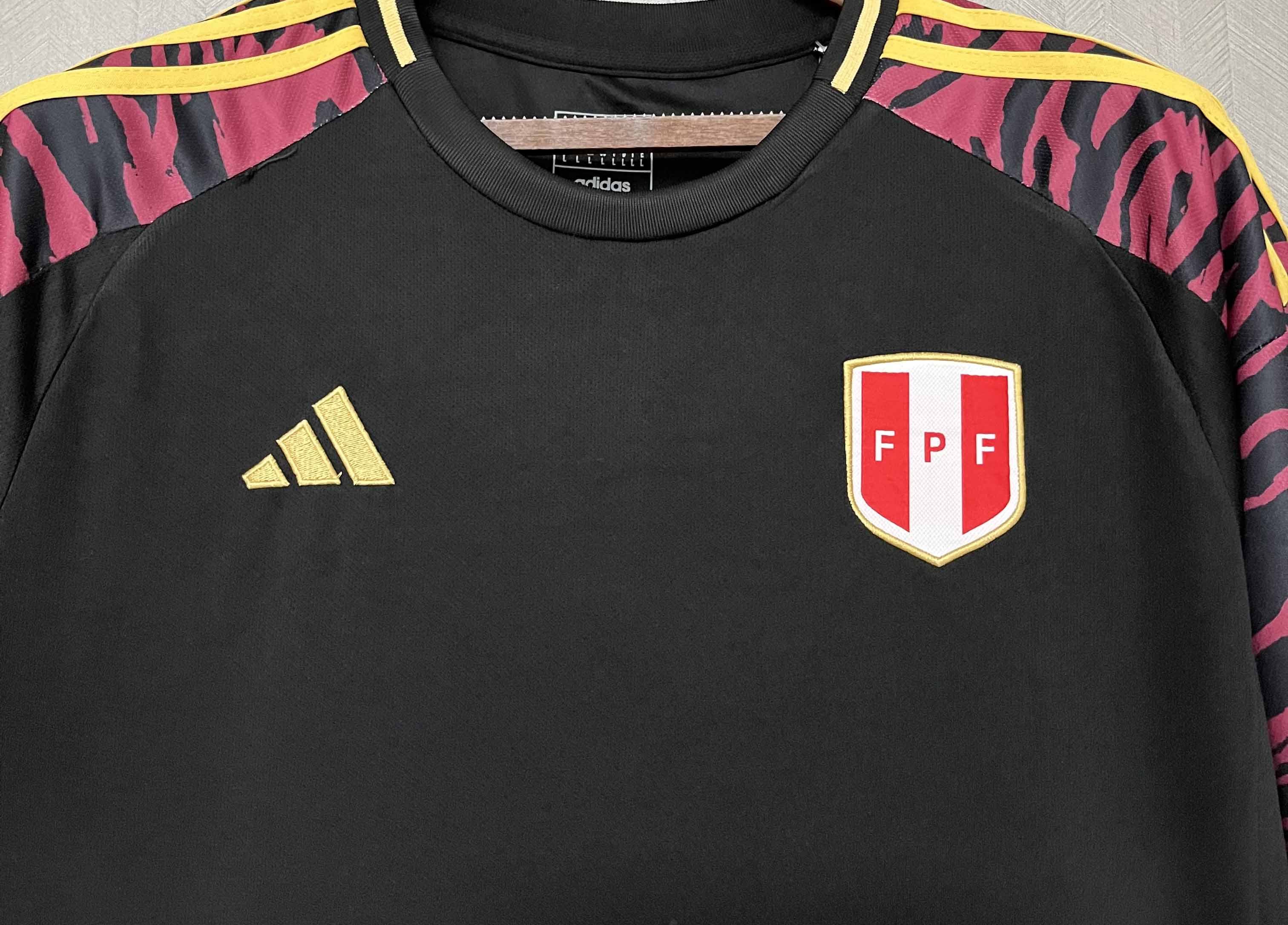 Peru 2024 Away Stadium Jersey - Fans Version - Unitedfutballjersey