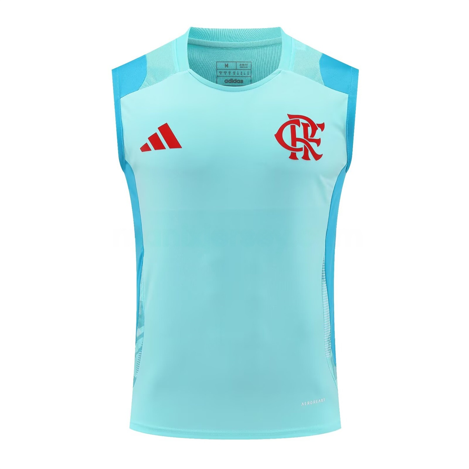 Flamengo 25-26 Vest Training Set - Light Blue With Royal Blue - Unitedfutballjersey