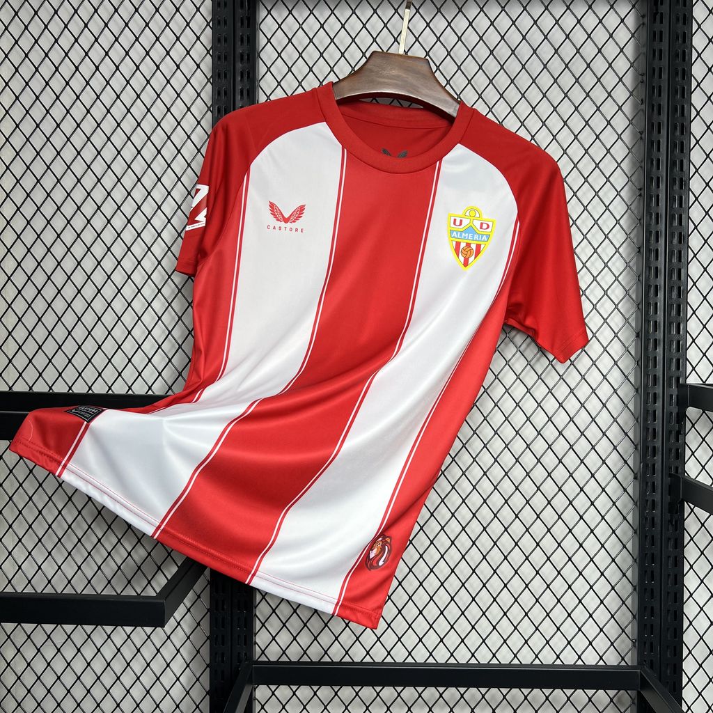 U.D. Almería 24-25 Home Stadium Jersey - Fans Version - Unitedfutballjersey