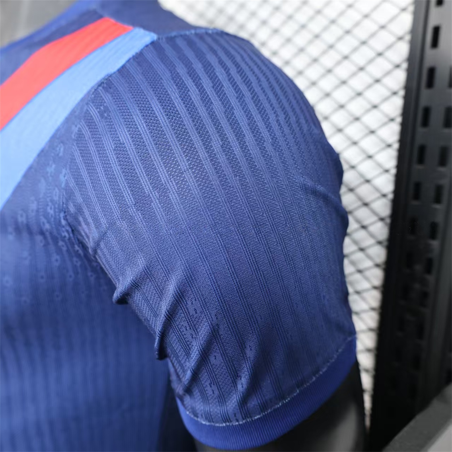 B.A.R.S.A 25-26 Red & Blue Guards Dark Blue Special Jersey - Player Version - Unitedfutballjersey