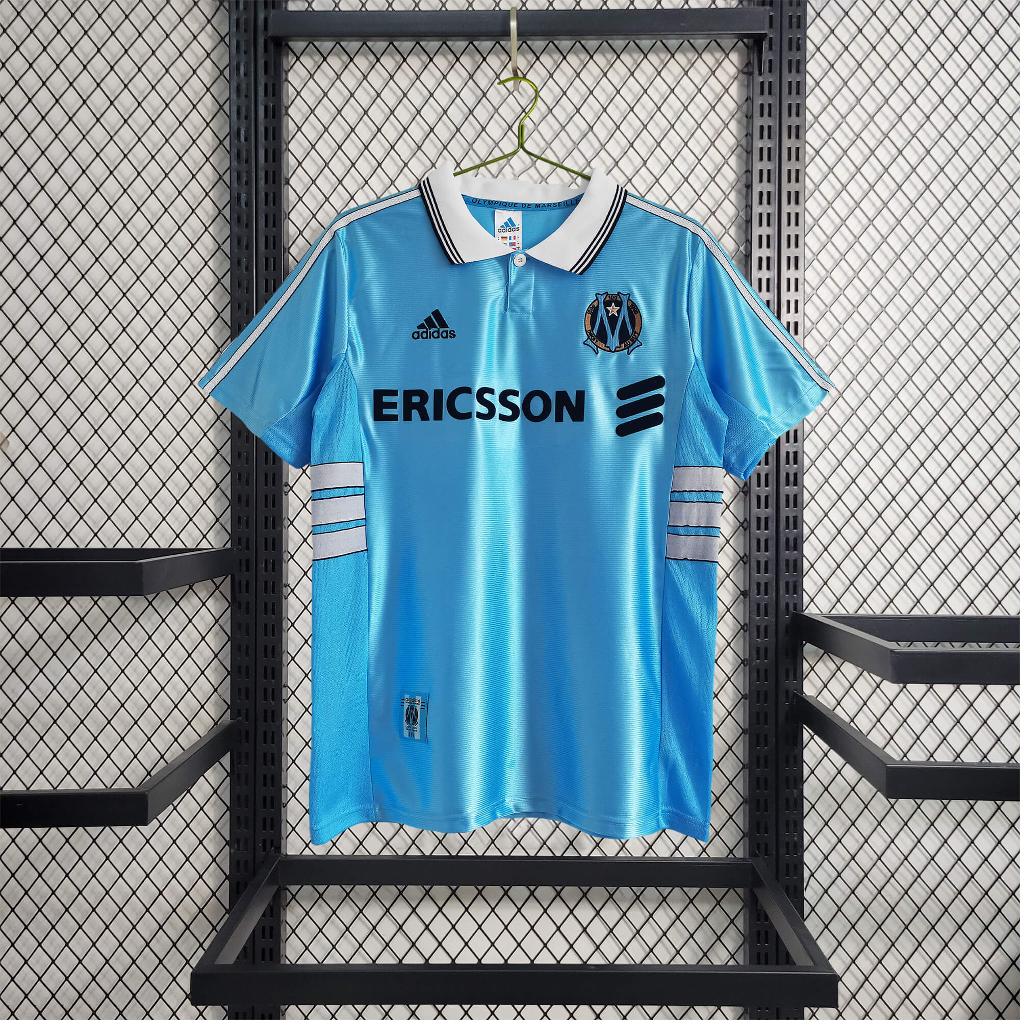 Retro Marseille 1998-99 Away Jersey - Unitedfutballjersey