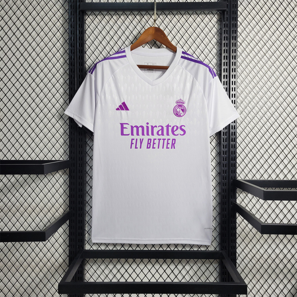 Real Madrid 23-24 White Goalkeeper Jersey - Fans Version - Unitedfutballjersey