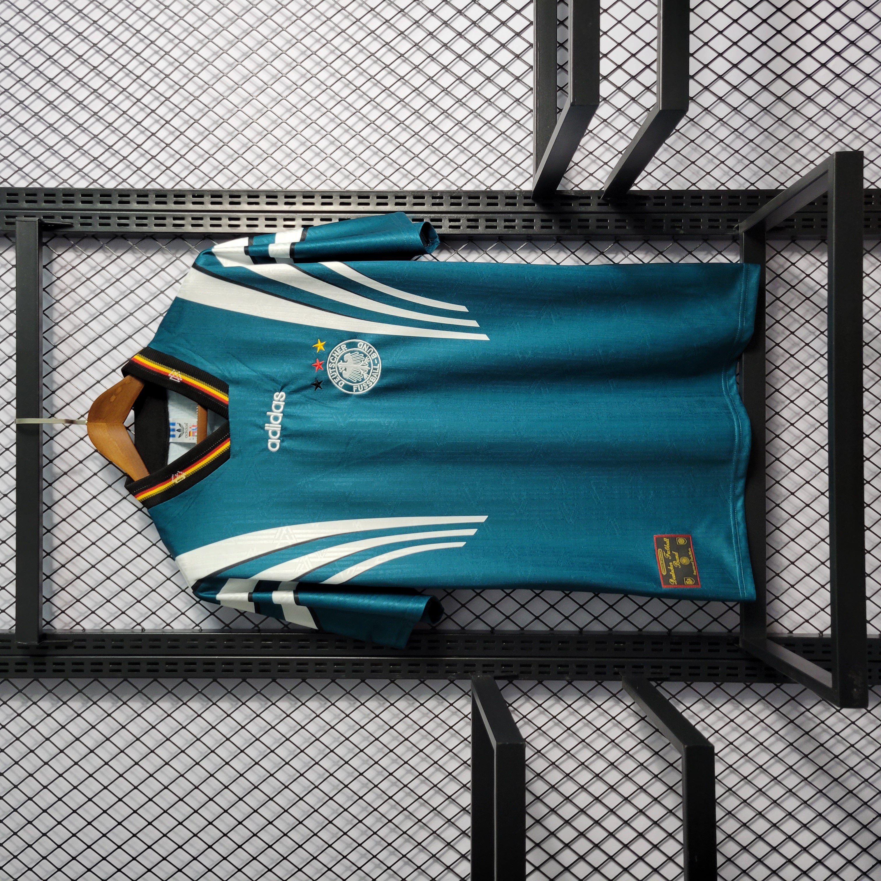 Retro Germany 1996 Away Stadium Jersey - Unitedfutballjersey
