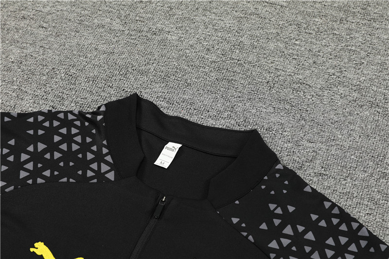 Dortmund 23-24 Long Sleeve Training Set -Black - Unitedfutballjersey