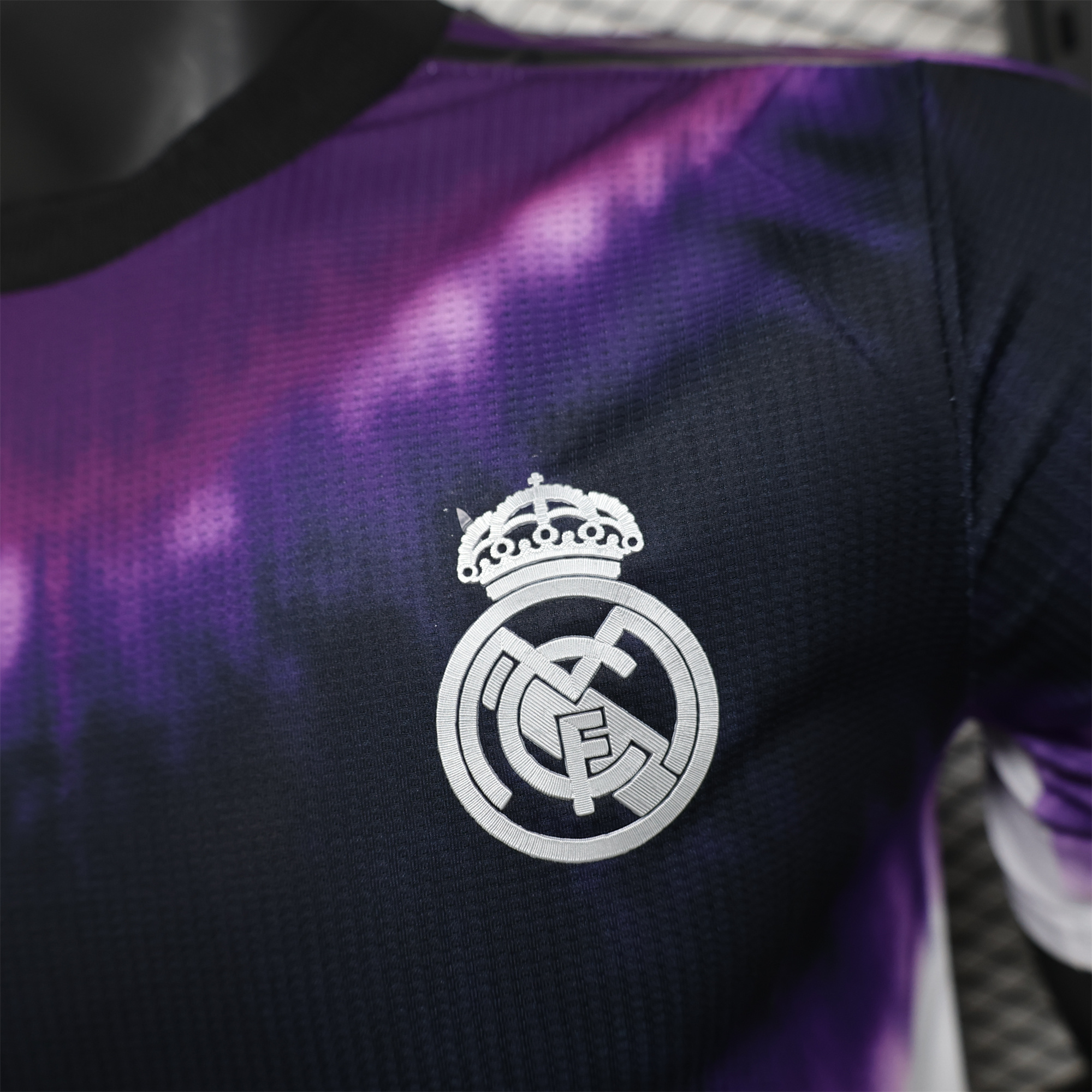 Real Madrid 24-25 White & Purple Spring Festival Special Edition Jersey - Player Version - Unitedfutballjersey