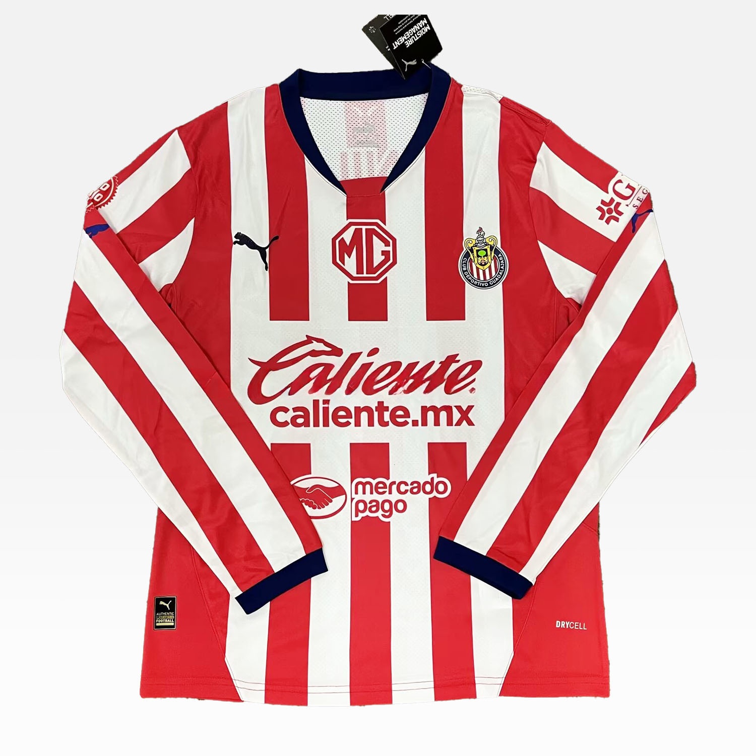 Chivas de Guadalajara 24-25 Home Long Sleeve Jersey - Fans Version - Unitedfutballjersey