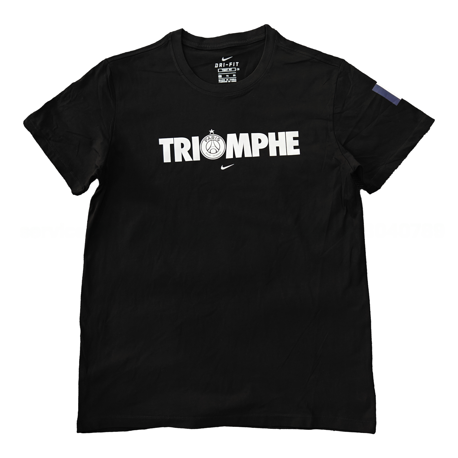 Paris Saint-Germain PSG 2025 Champions League Commemorative Black T-shirt - Unitedfutballjersey