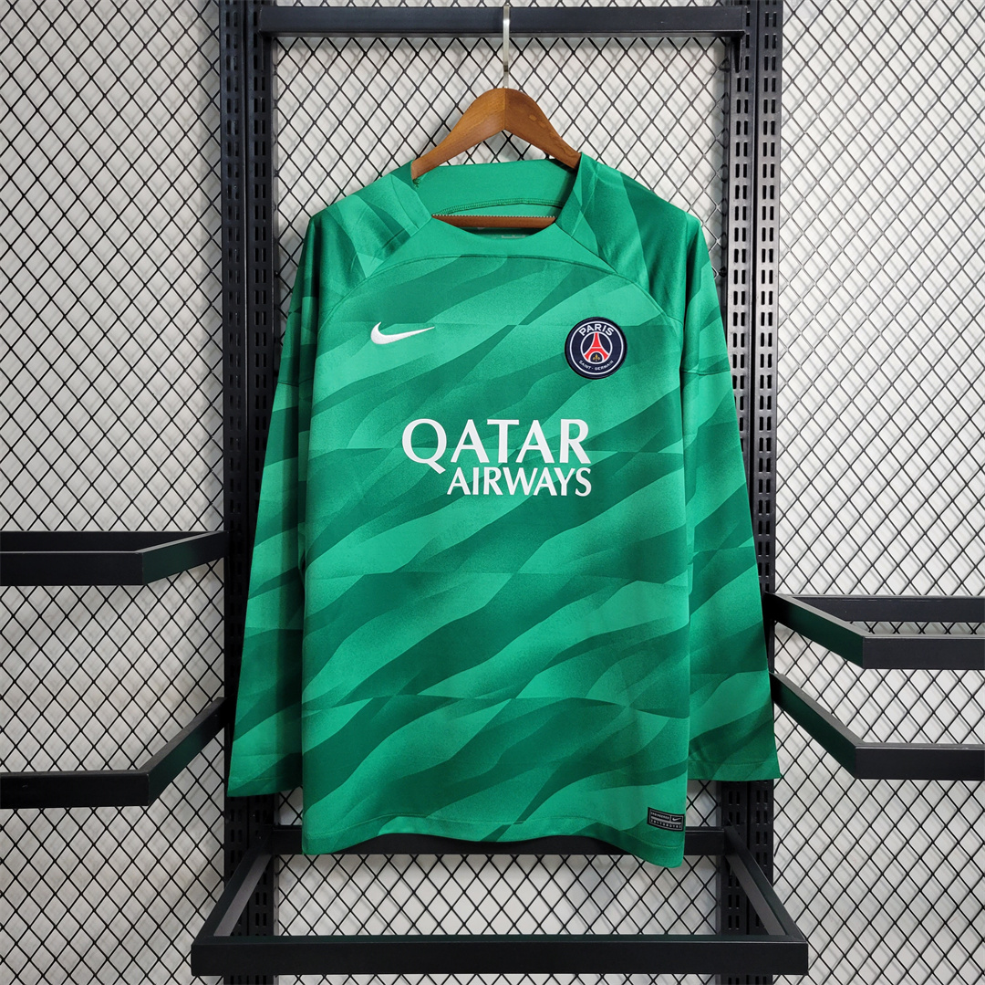 Paris Saint-Germain PSG 23-24 Goalkeeper Long Sleeve Jersey - Fans Version - Unitedfutballjersey