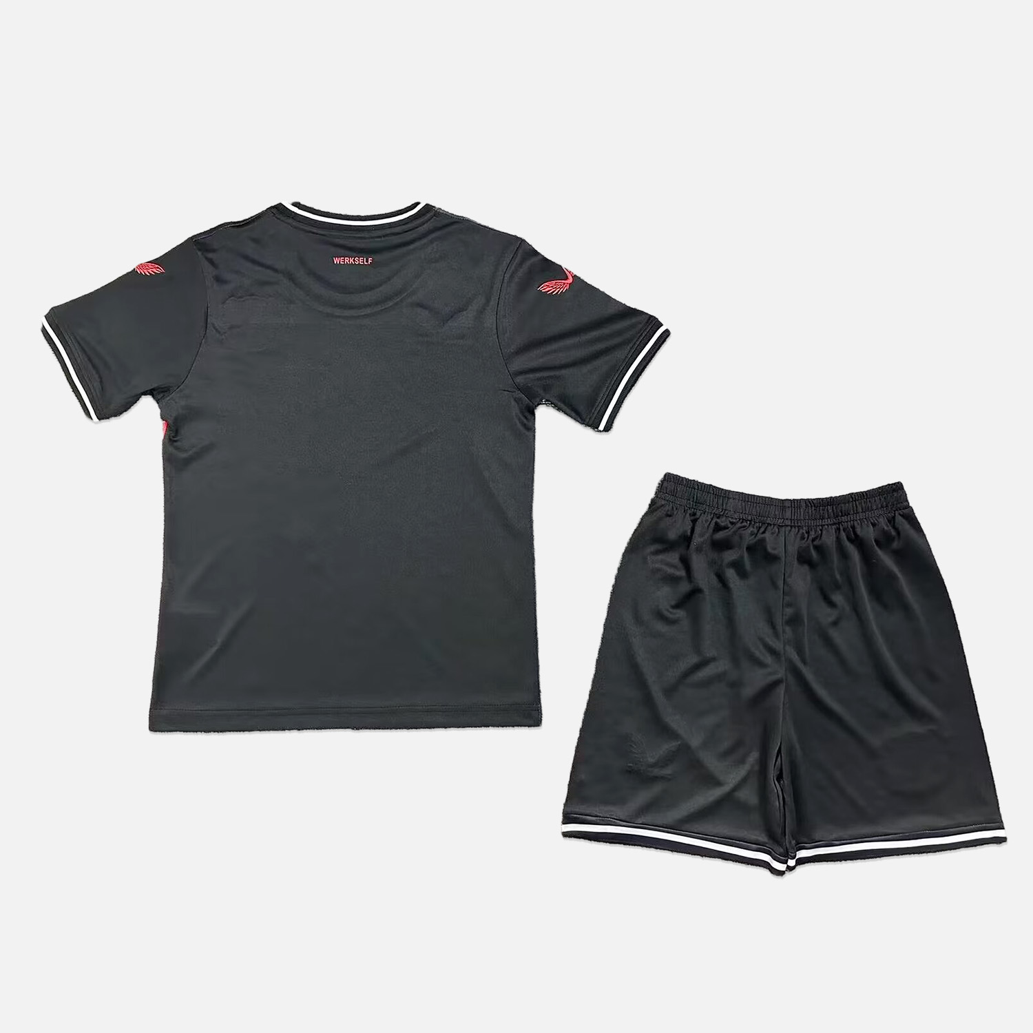 Leverkusen 23-24 Home Stadium Kids Kit - Unitedfutballjersey