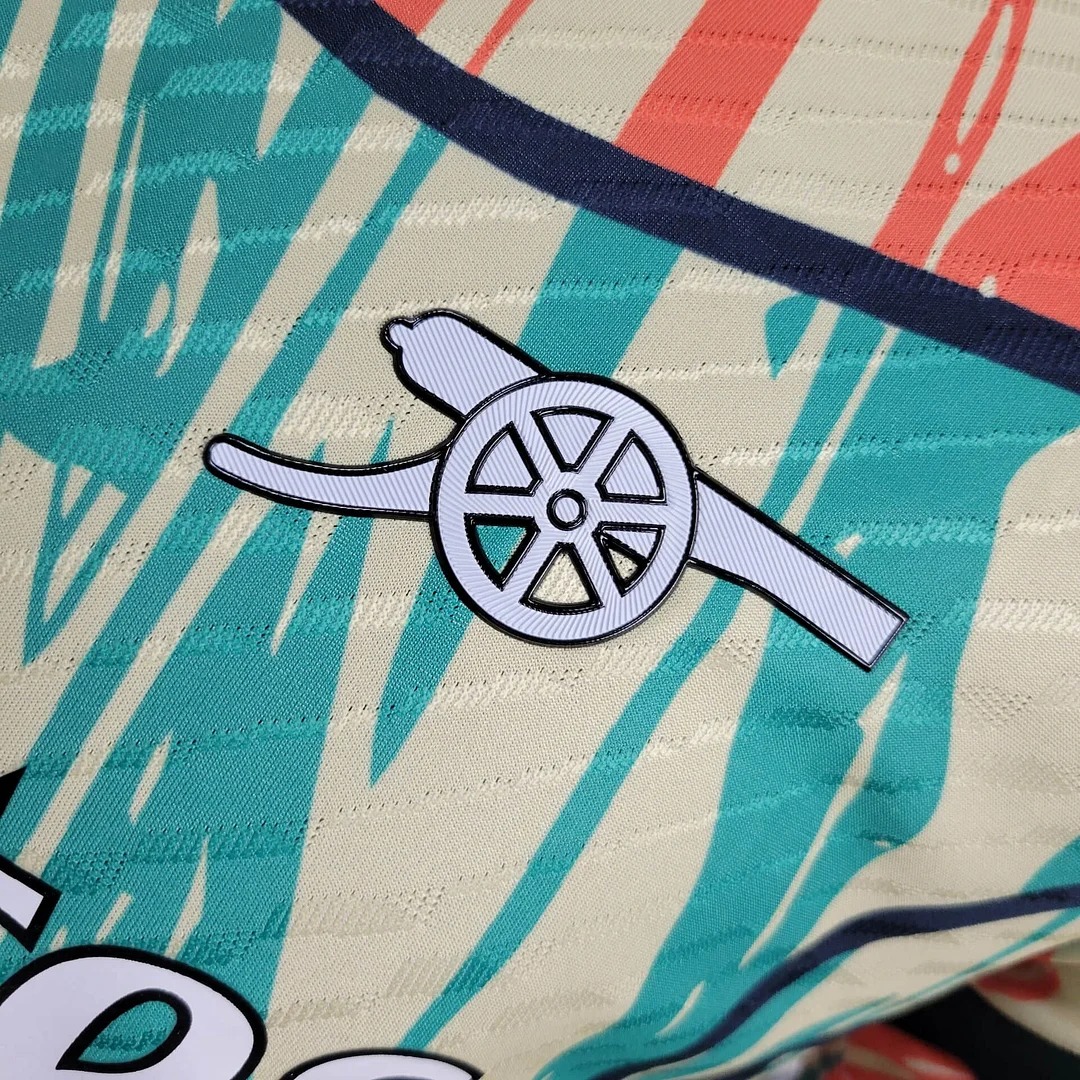 Arsenal 24-25 Red Green Pre-match Jersey - Player Version - Unitedfutballjersey