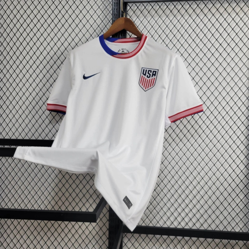 United States USA 2024 Home Stadium Jersey - Fans Version - Unitedfutballjersey