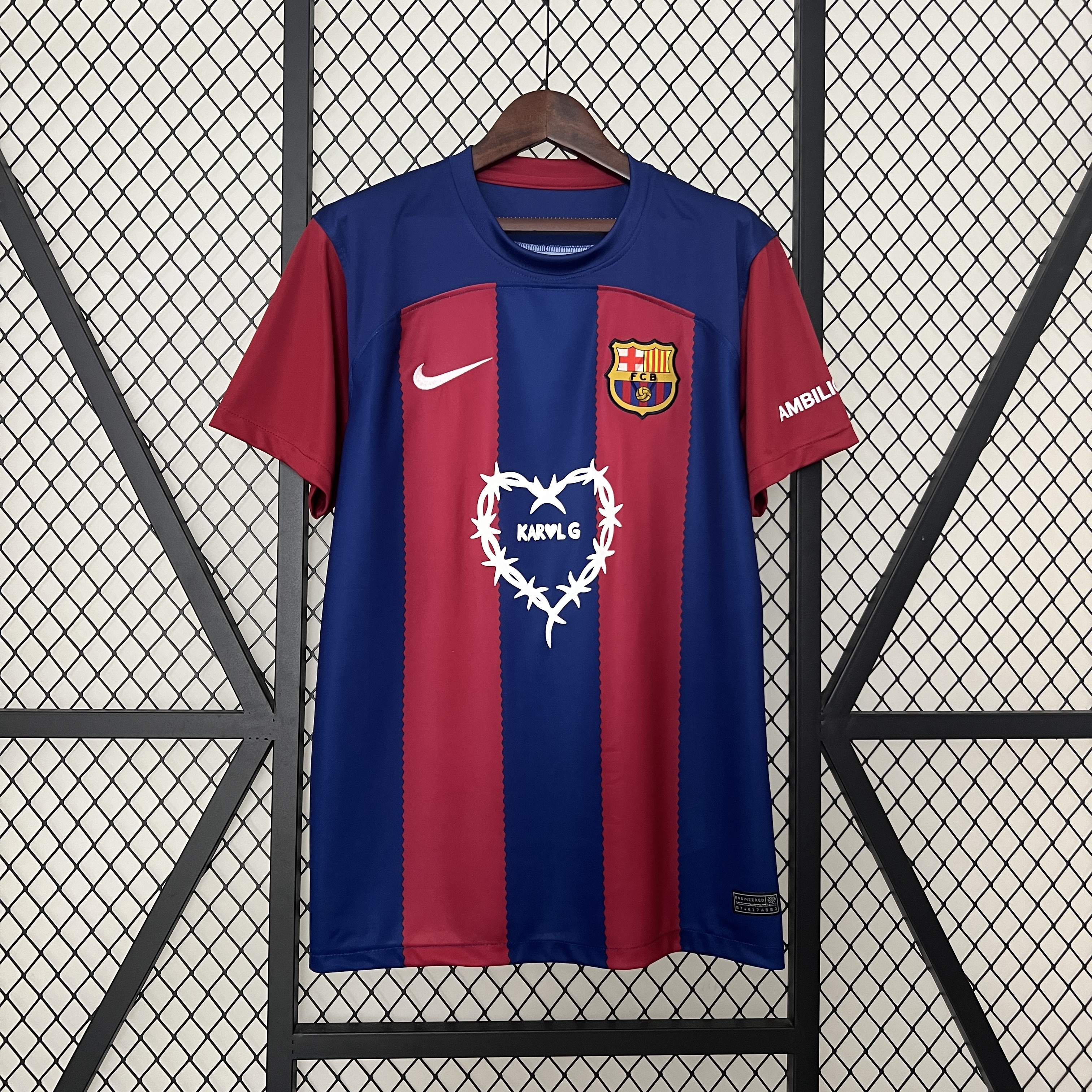 Barcelona X Karol G 2024 Special Edition Jersey - Fans Version - Unitedfutballjersey