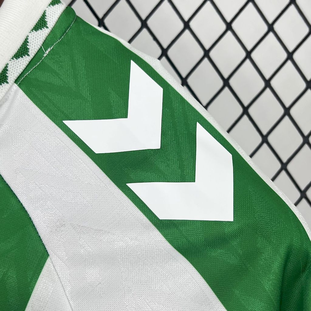 Real Betis 24-25 Home Unsponsored Long Sleeves Jersey - Fans Version - Unitedfutballjersey