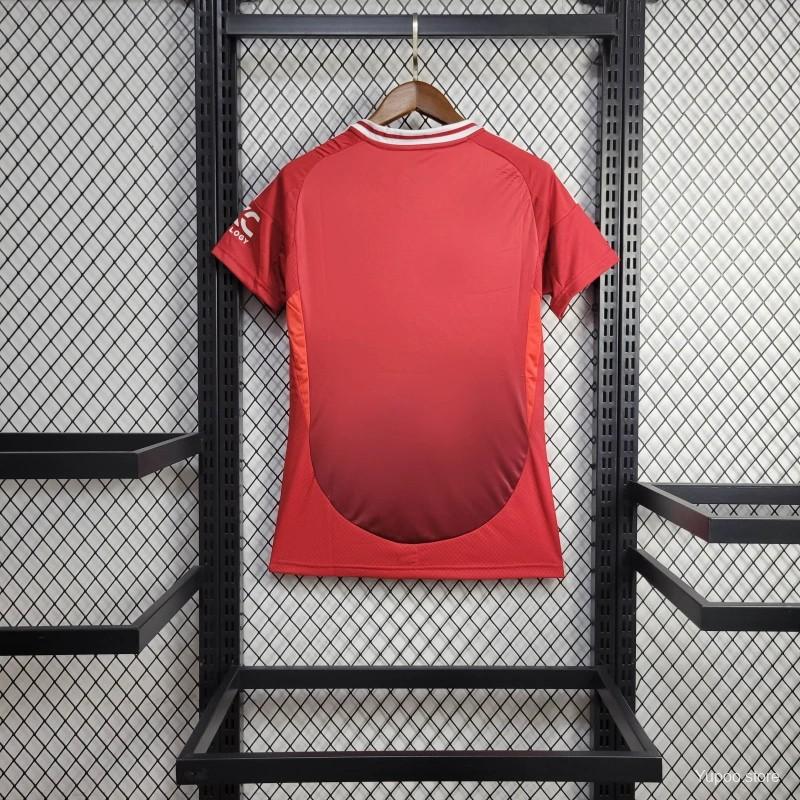 Women's Manchester United 24-25 Home Jersey - Unitedfutballjersey