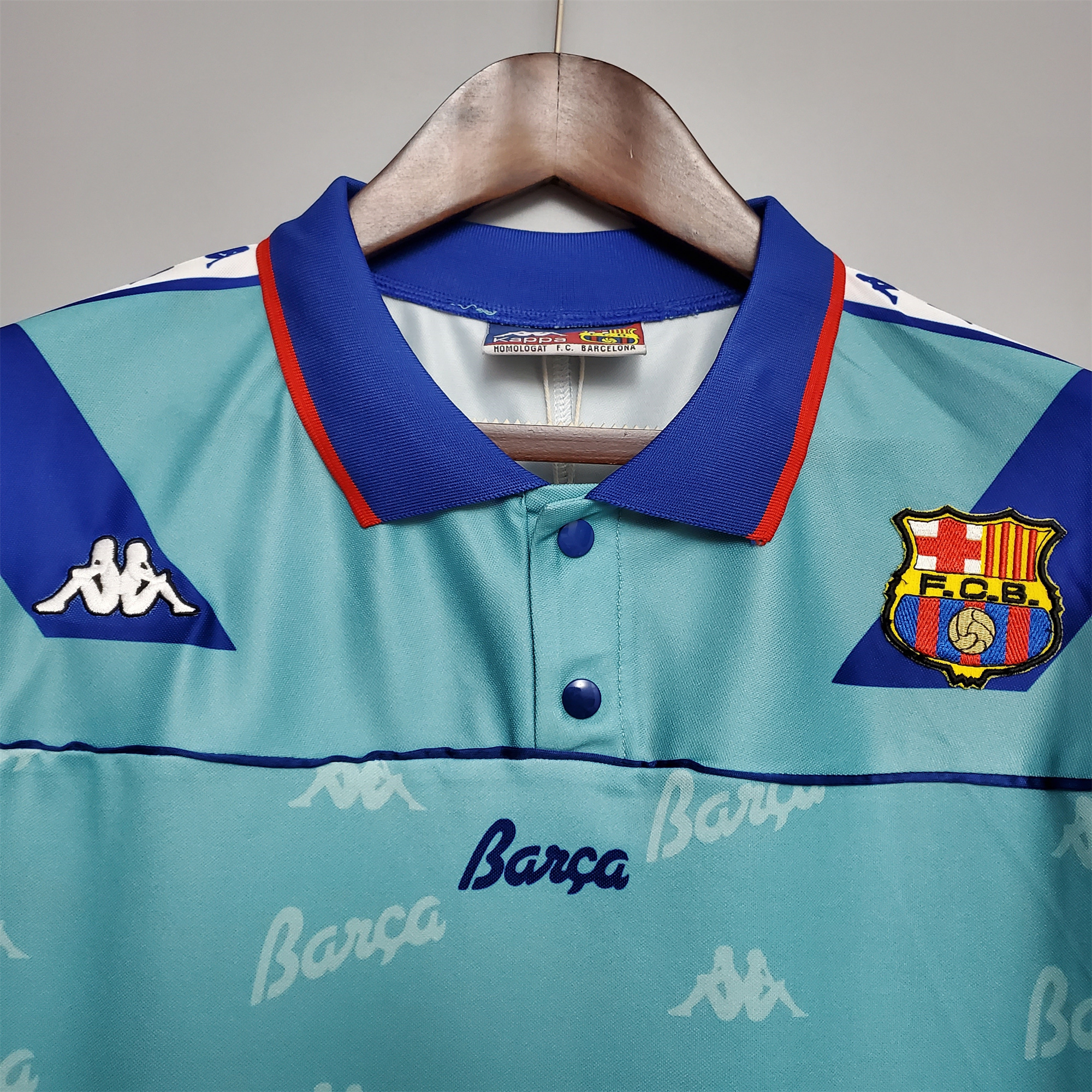 Retro Barcelona 92-95 Away Stadium Jersey - Unitedfutballjersey