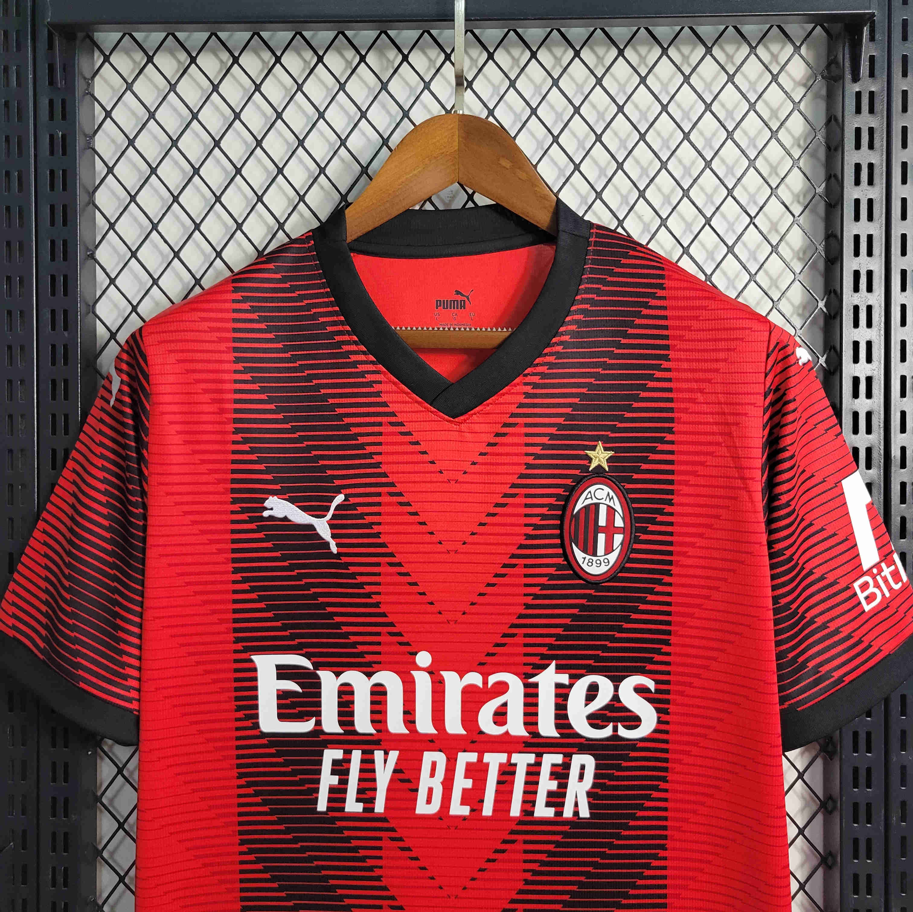 23/24 AC Milan Home Jersey - Fans Version - Unitedfutballjersey
